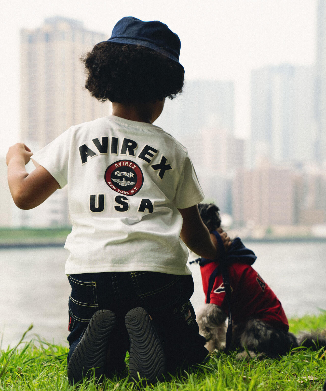 《KIDS》ヴァーシティーTシャツ/VARSITY T-SHIRT/AVIREX / アヴィレックス