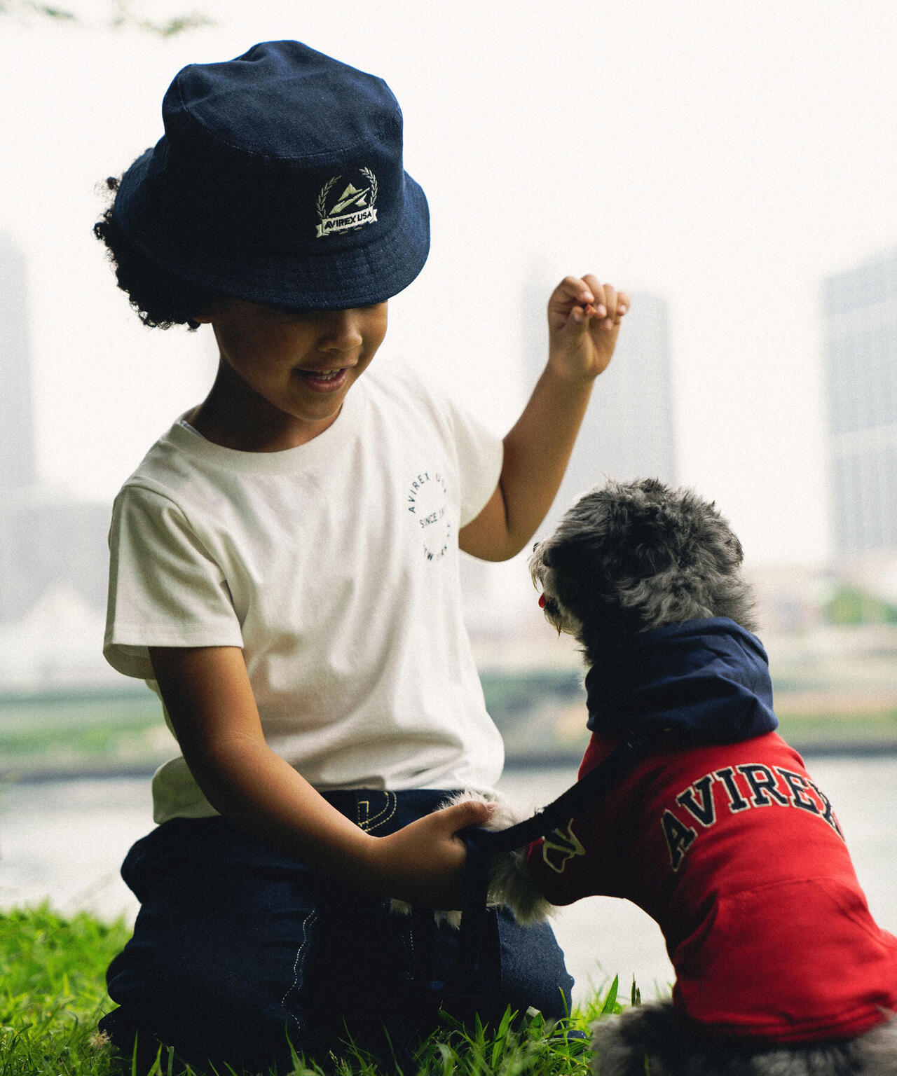《KIDS》ヴァーシティーTシャツ/VARSITY T-SHIRT/AVIREX / アヴィレックス