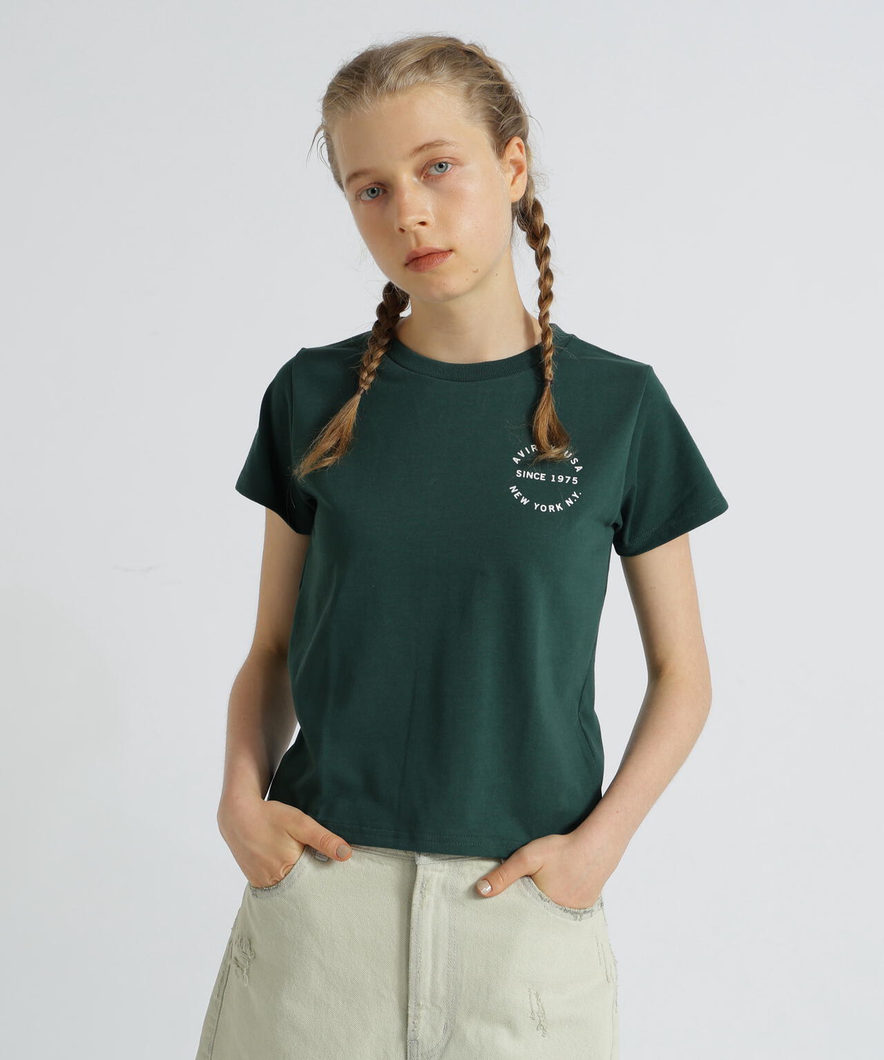 《KIDS》ヴァーシティーTシャツ/VARSITY T-SHIRT/AVIREX / アヴィレックス