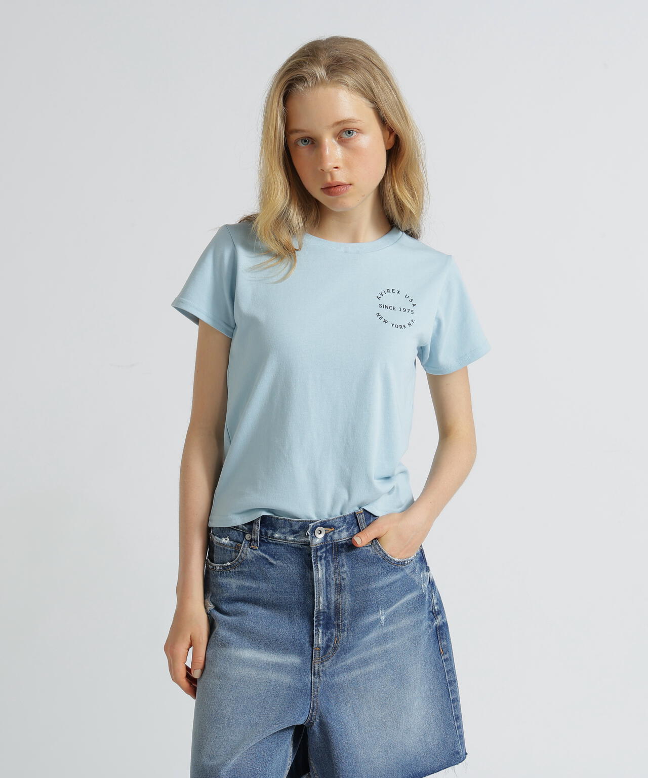 《KIDS》ヴァーシティーTシャツ/VARSITY T-SHIRT/AVIREX / アヴィレックス