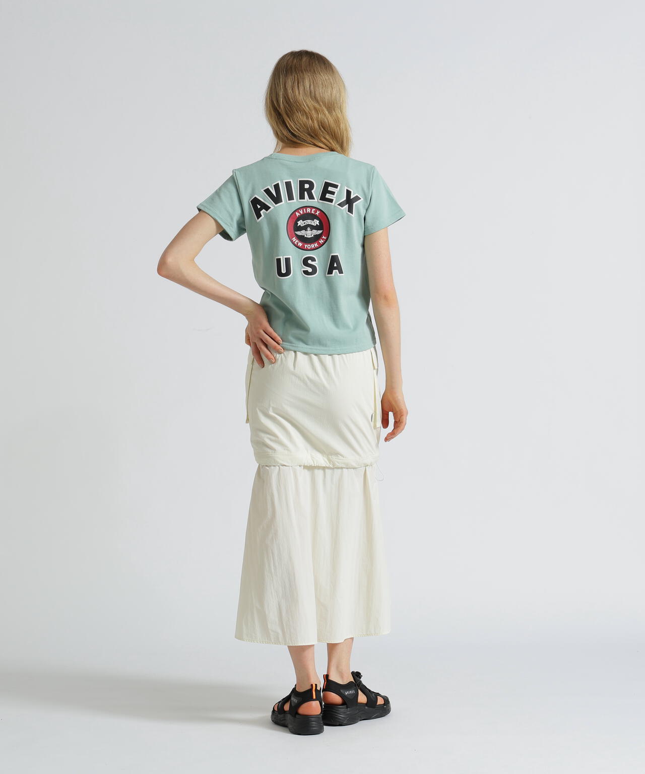 《KIDS》ヴァーシティーTシャツ/VARSITY T-SHIRT/AVIREX / アヴィレックス