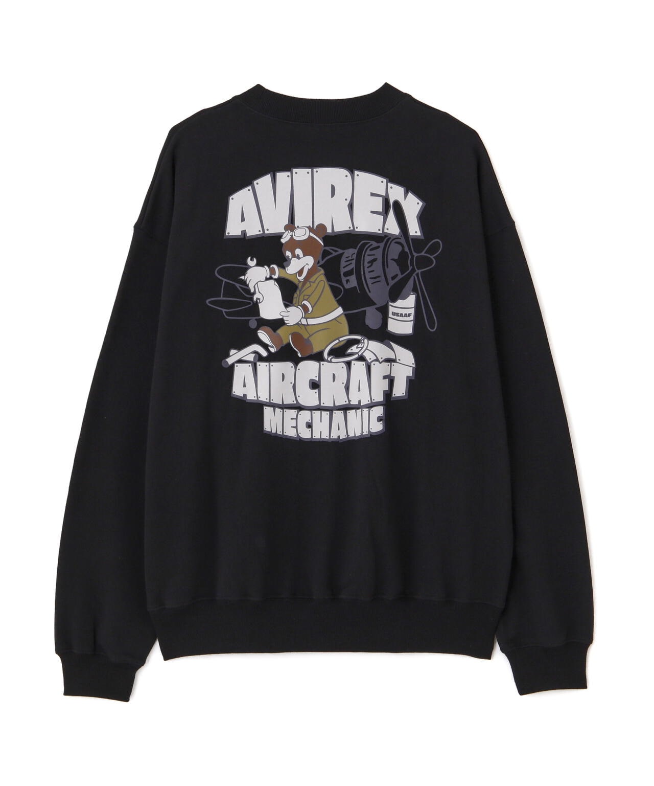 《WEB&DEPOT限定》FLIGHT MECHANIC CREW NECK SWEAT