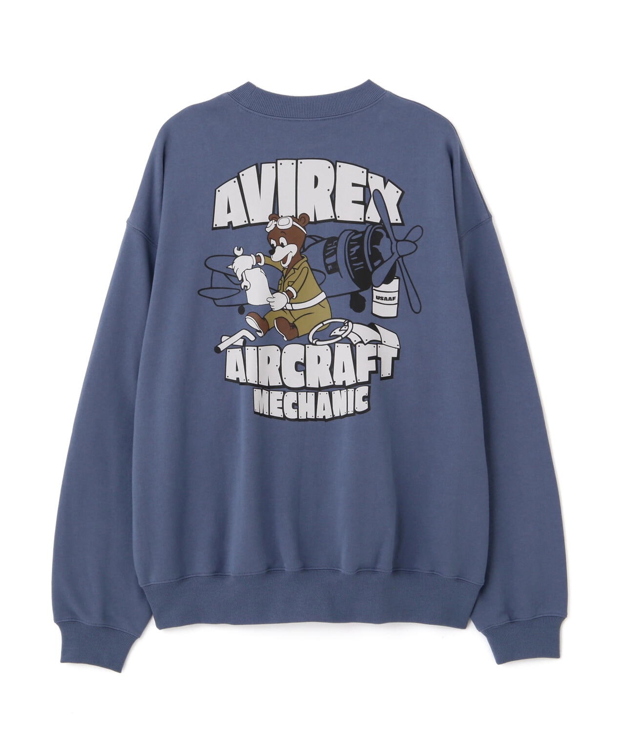 《WEB&DEPOT限定》FLIGHT MECHANIC CREW NECK SWEAT