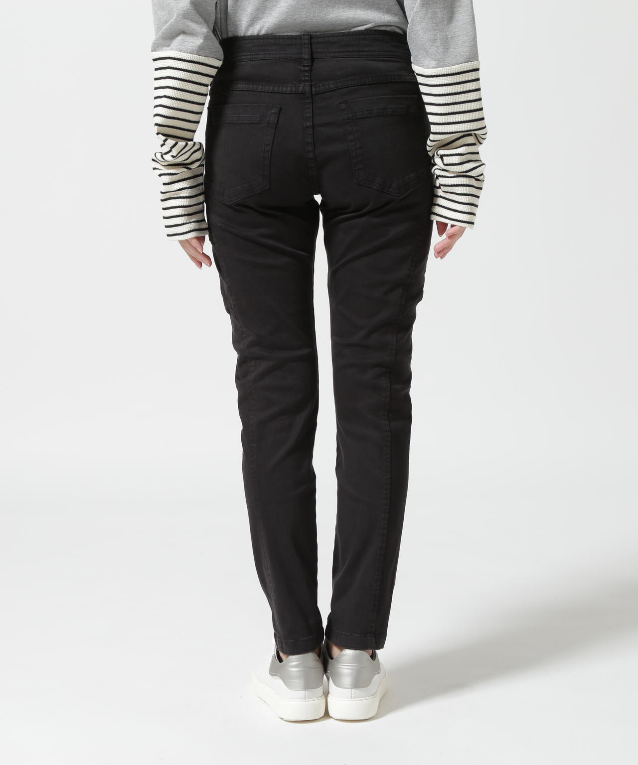 SIDE ZIP POCKET SKINNY PANTS/ サイドジップポケット スキニーパンツ
