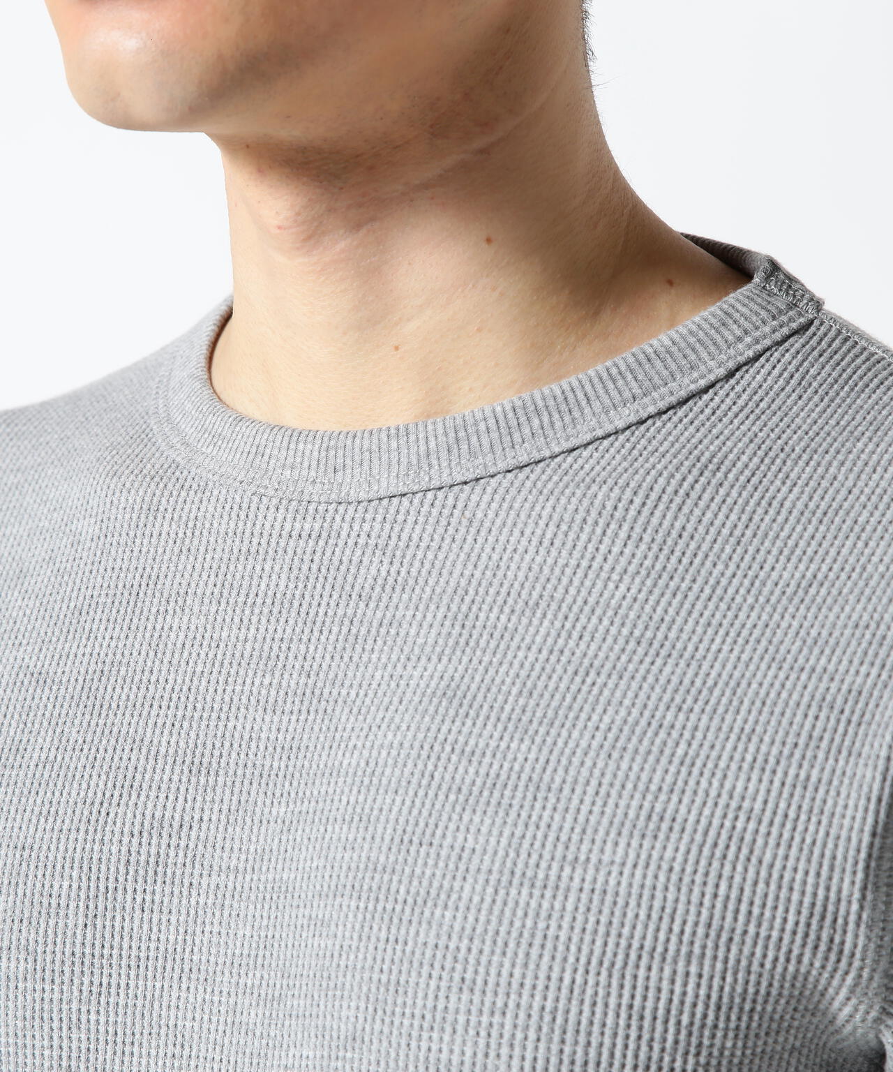 《DAILY/デイリー》THERMAL L/S CREW NECK T-SHIRT