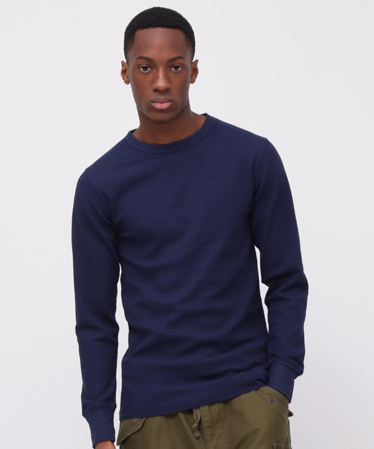 《DAILY/デイリー》THERMAL L/S CREW NECK T-SHIRT