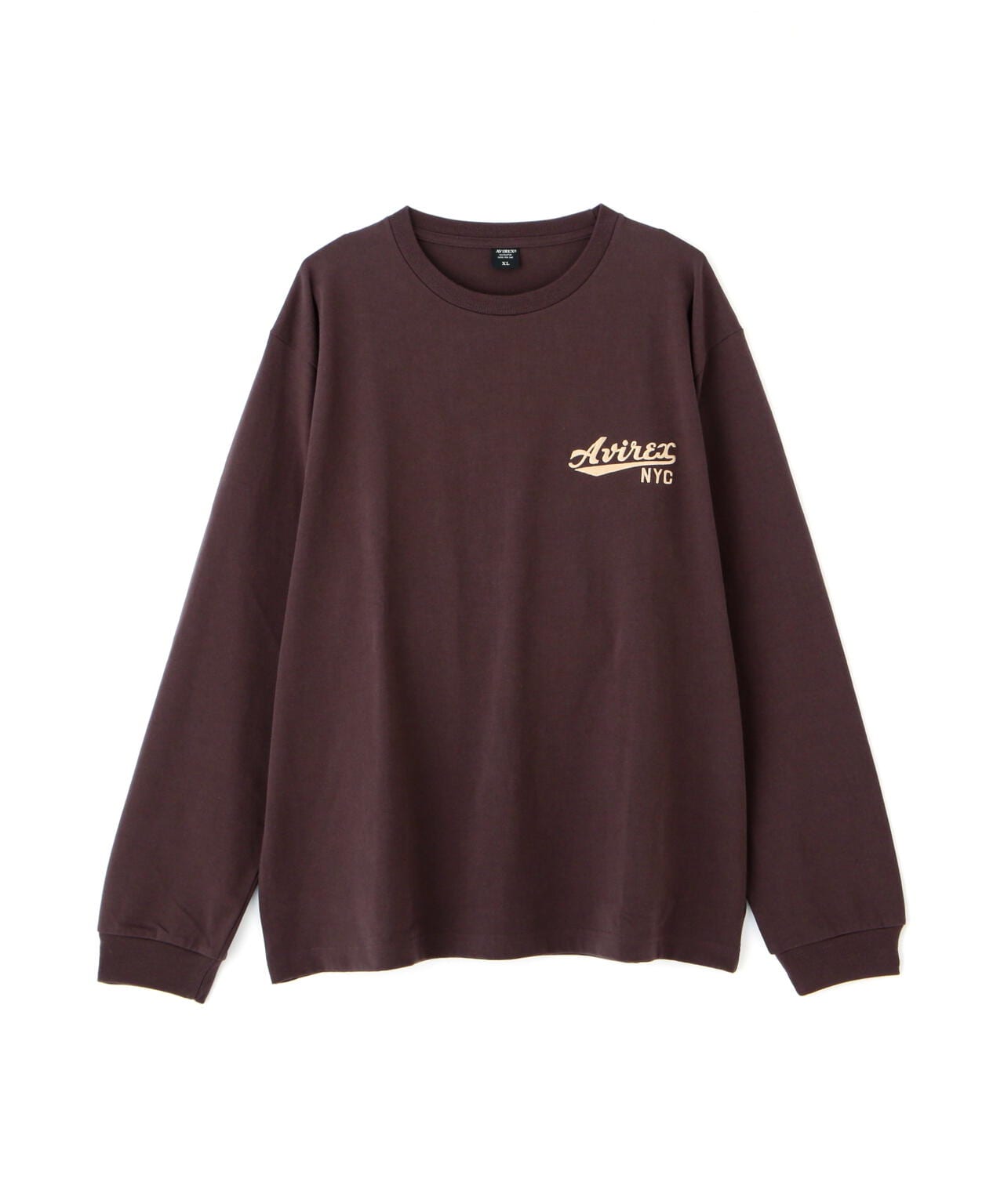 《WEB&DEPOT限定》AMERICAN FLAGS L/S T-SHIRT / アメリカン フラッグス 長袖 Tシャツ / AVIREX