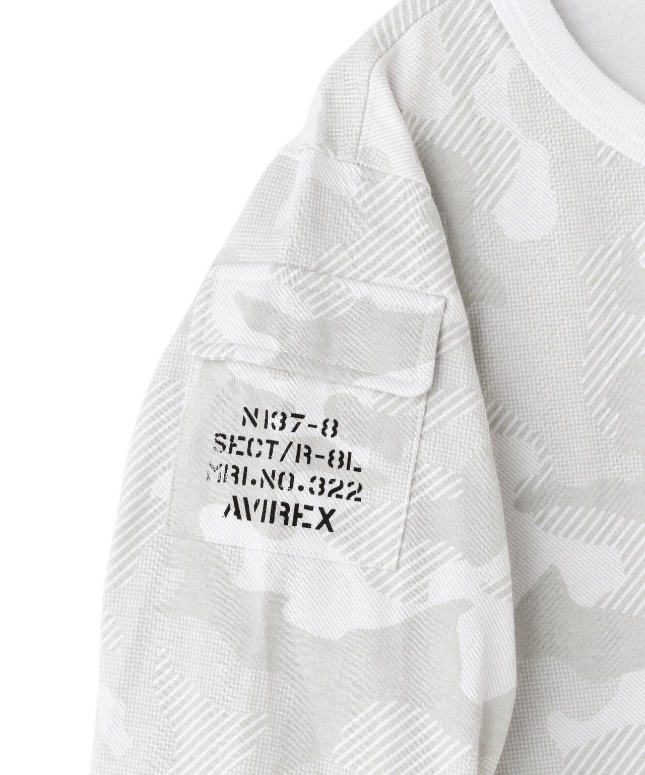 《KIDS / キッズ》FATIGUE CREW NECK LONGSLEEVE T-SHIRT / ファティーグ クルーネック ロングスリ