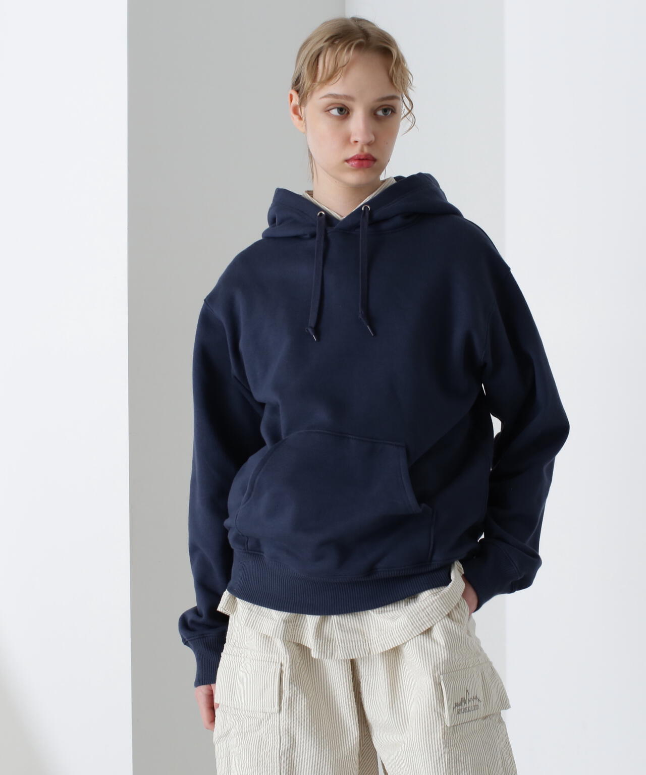 《DAILY/デイリー》PULLOVER SWEAT PARKA / プルオーバー スウェット パーカー / AVIREX / アヴィレック