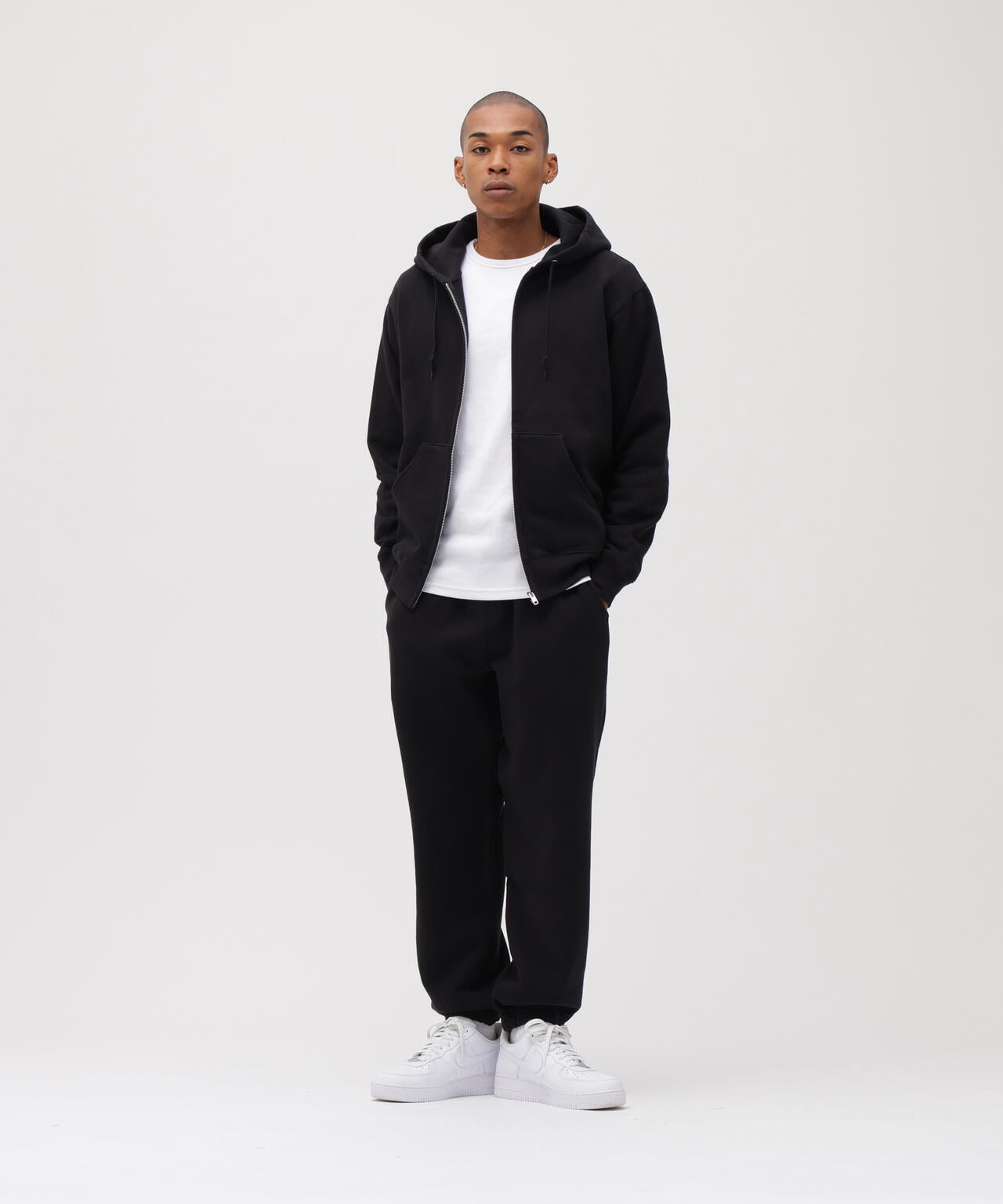 《DAILY/デイリー》ZIP UP SWEAT PARKA / ジップアップ スウェット パーカー / AVIREX /アヴィレックス