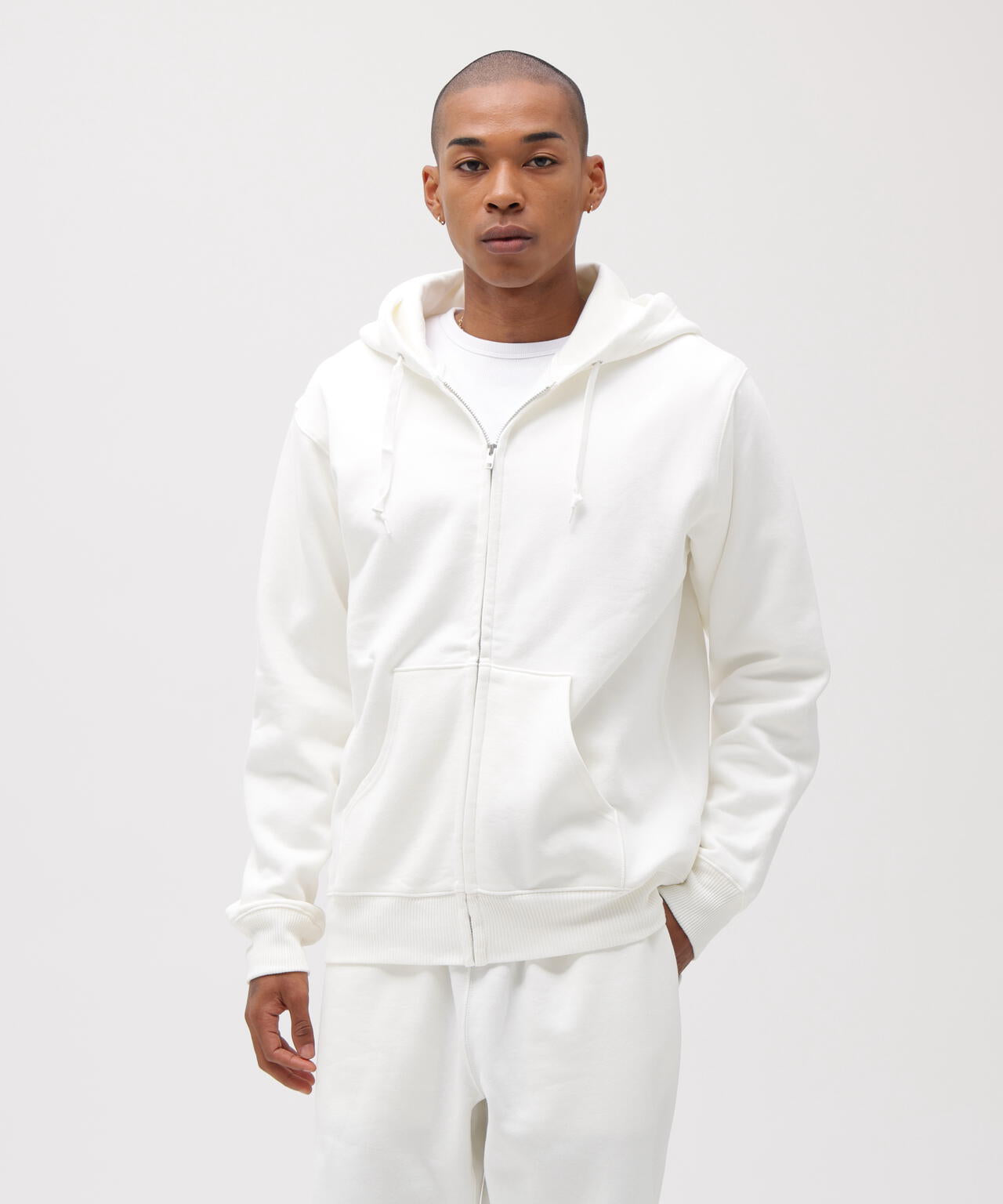 《DAILY/デイリー》ZIP UP SWEAT PARKA / ジップアップ スウェット パーカー / AVIREX /アヴィレックス
