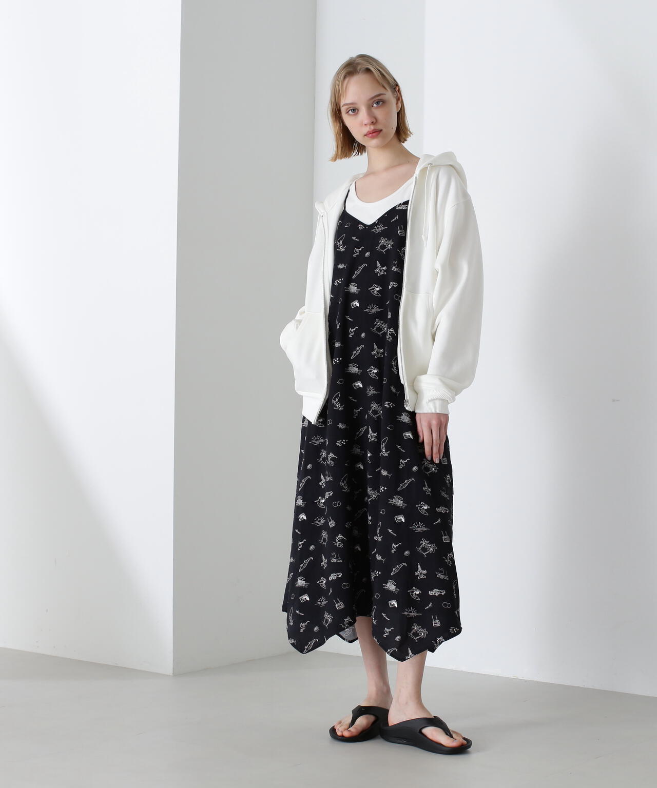 《DAILY/デイリー》ZIP UP SWEAT PARKA / ジップアップ スウェット パーカー / AVIREX /アヴィレックス