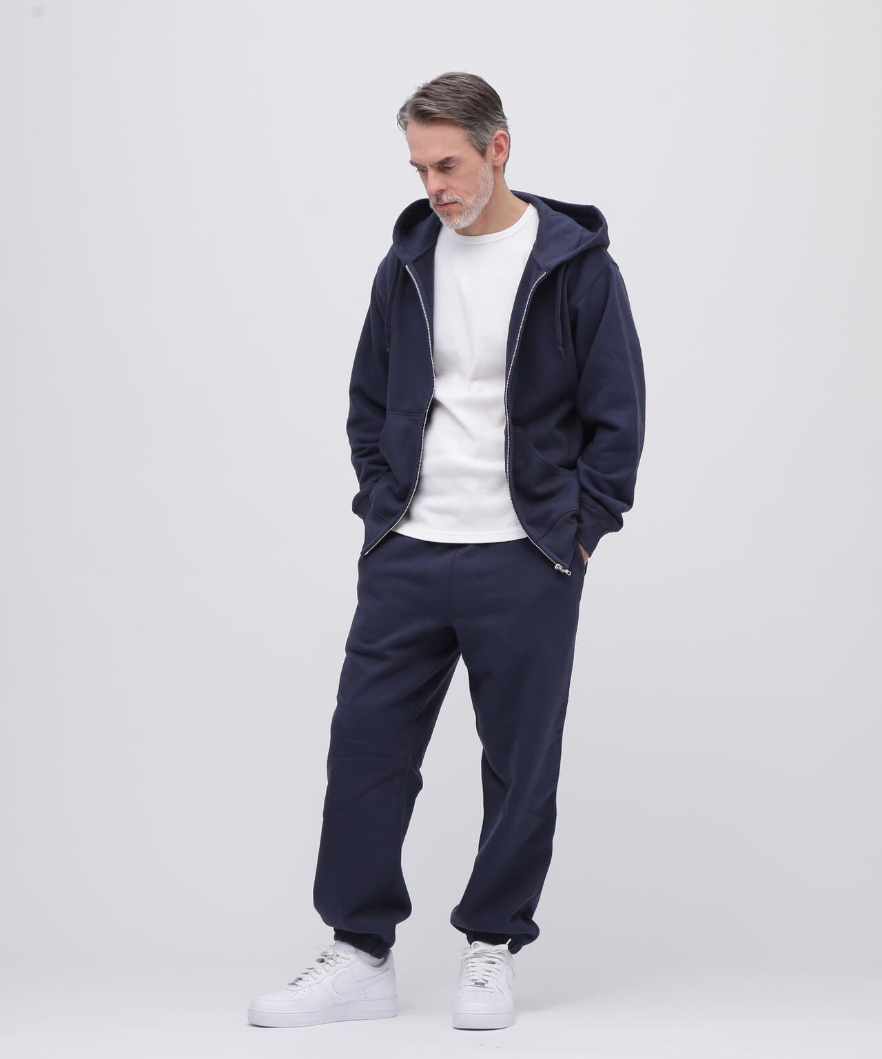《DAILY/デイリー》ZIP UP SWEAT PARKA / ジップアップ スウェット パーカー / AVIREX /アヴィレックス