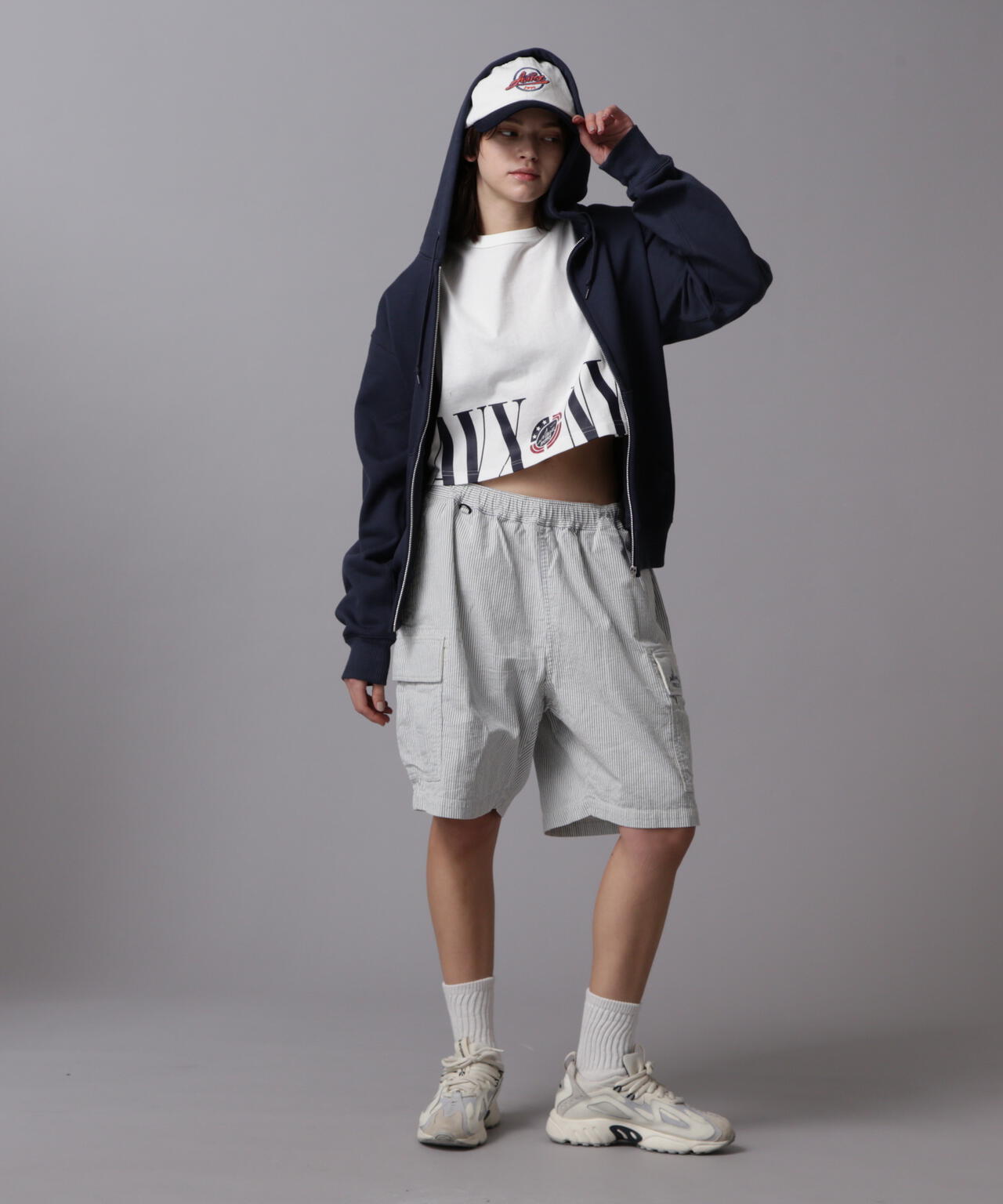 《DAILY/デイリー》ZIP UP SWEAT PARKA / ジップアップ スウェット パーカー / AVIREX /アヴィレックス
