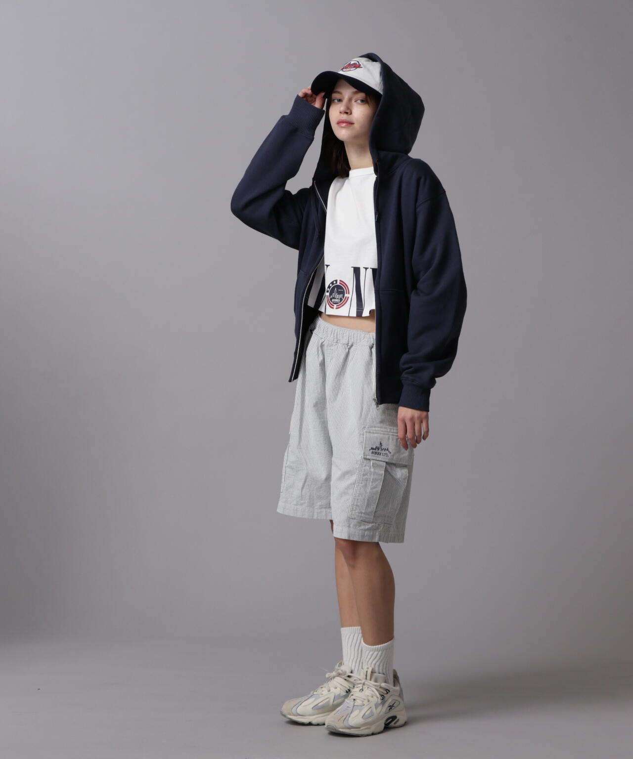 《DAILY/デイリー》ZIP UP SWEAT PARKA / ジップアップ スウェット パーカー / AVIREX /アヴィレックス