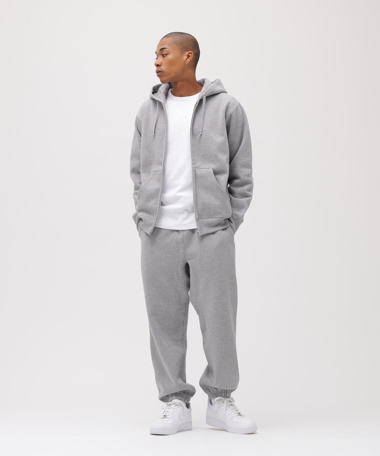 《DAILY/デイリー》ZIP UP SWEAT PARKA / ジップアップ スウェット パーカー / AVIREX /アヴィレックス