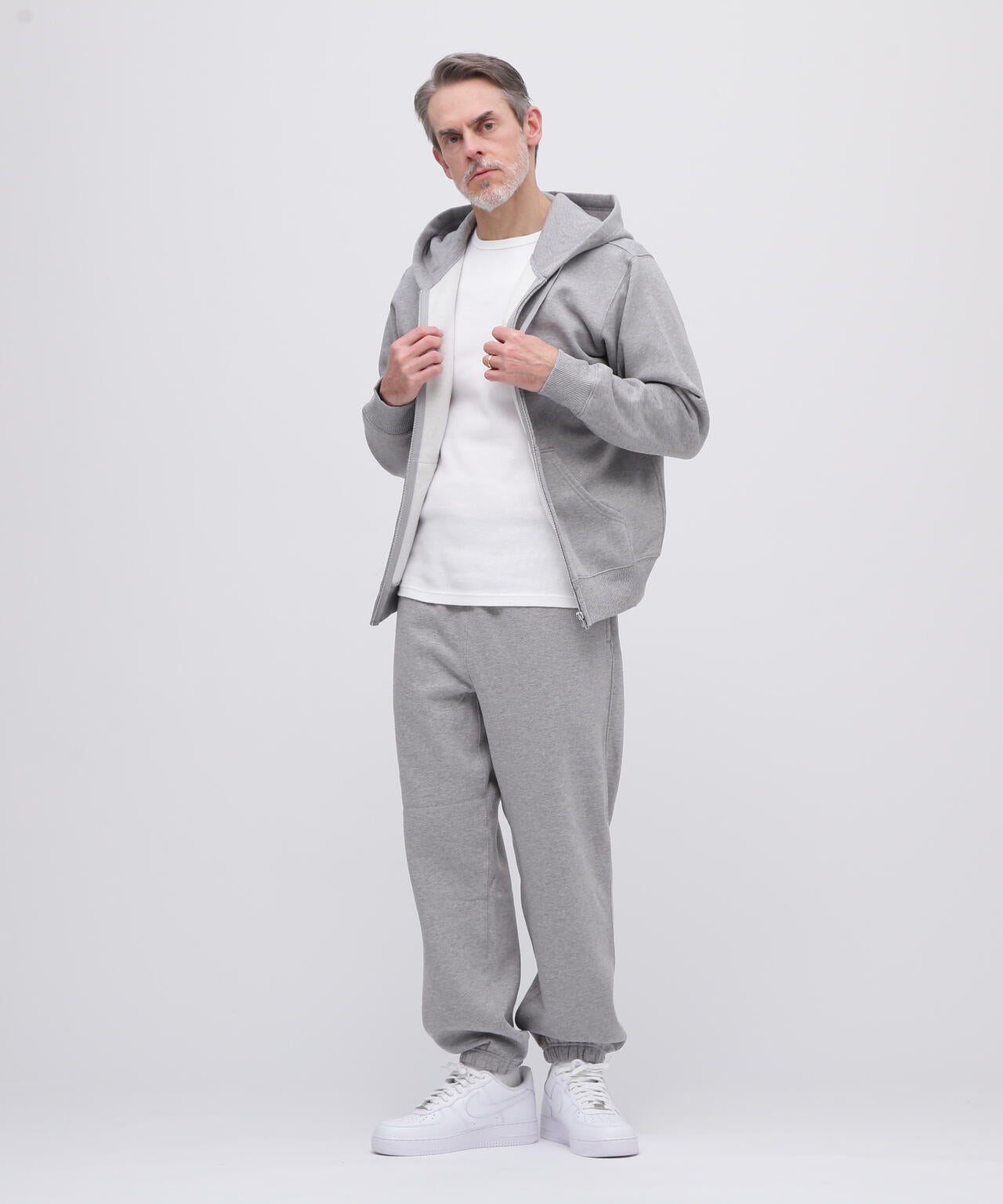《DAILY/デイリー》ZIP UP SWEAT PARKA / ジップアップ スウェット パーカー / AVIREX /アヴィレックス
