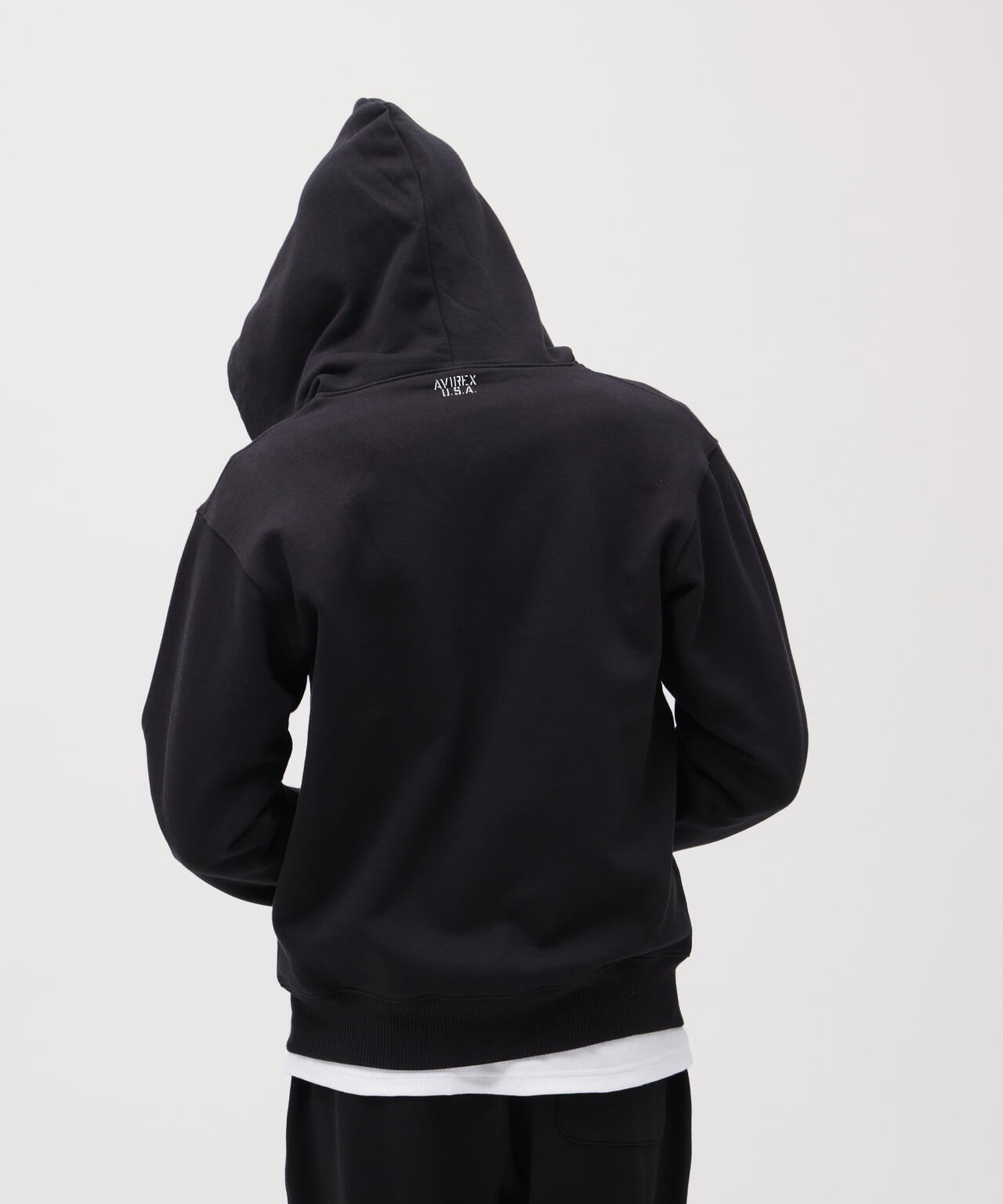 《DAILY/デイリー》PULLOVER SWEAT PARKA LOGO / プルオーバー スウェット パーカー ロゴ / AVIREX