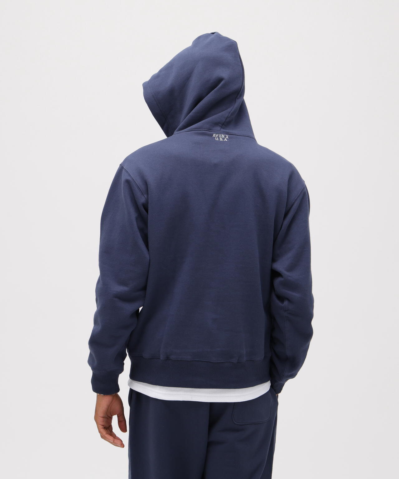 《DAILY/デイリー》PULLOVER SWEAT PARKA LOGO / プルオーバー スウェット パーカー ロゴ / AVIREX