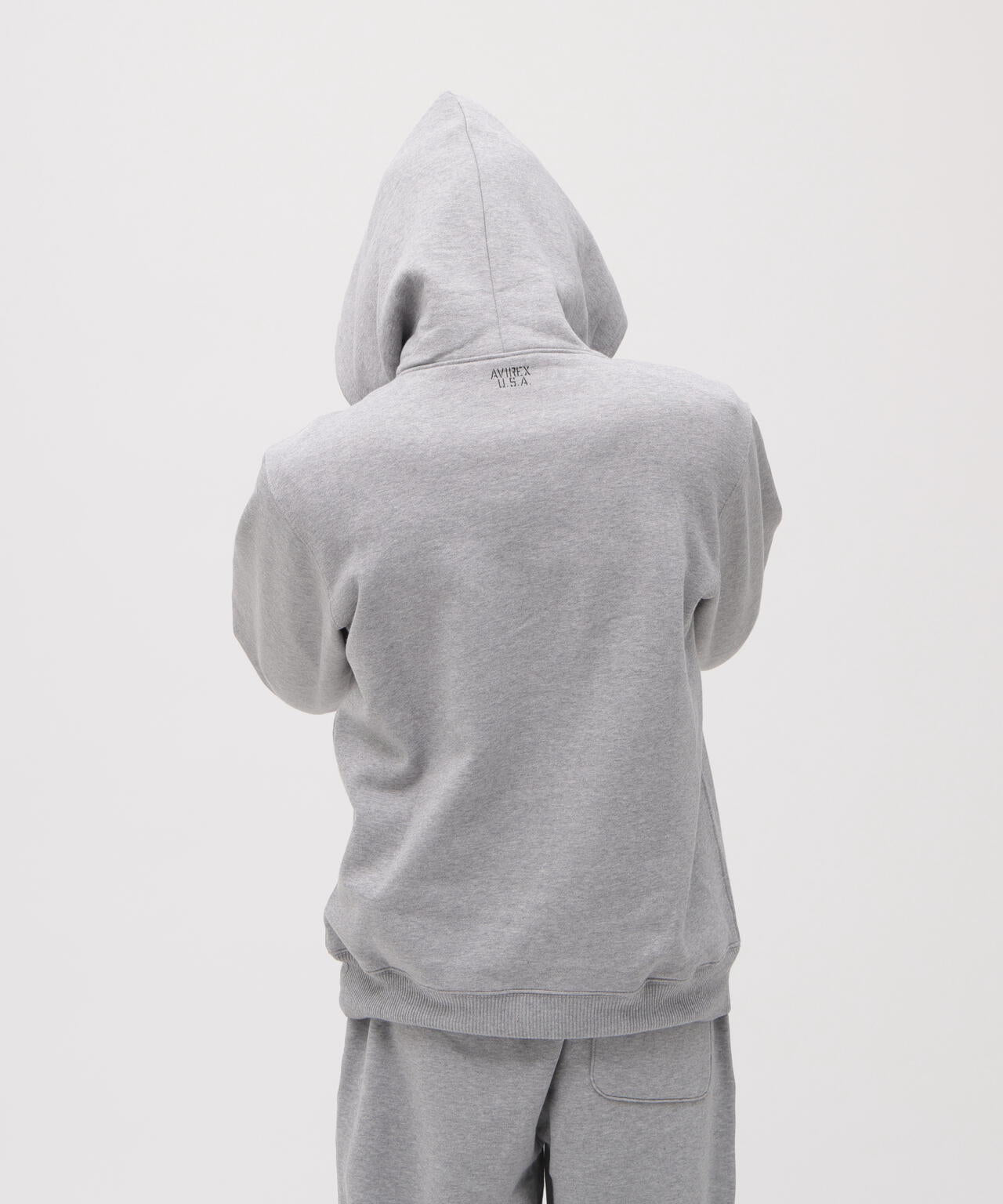 《DAILY/デイリー》PULLOVER SWEAT PARKA LOGO / プルオーバー スウェット パーカー ロゴ / AVIREX