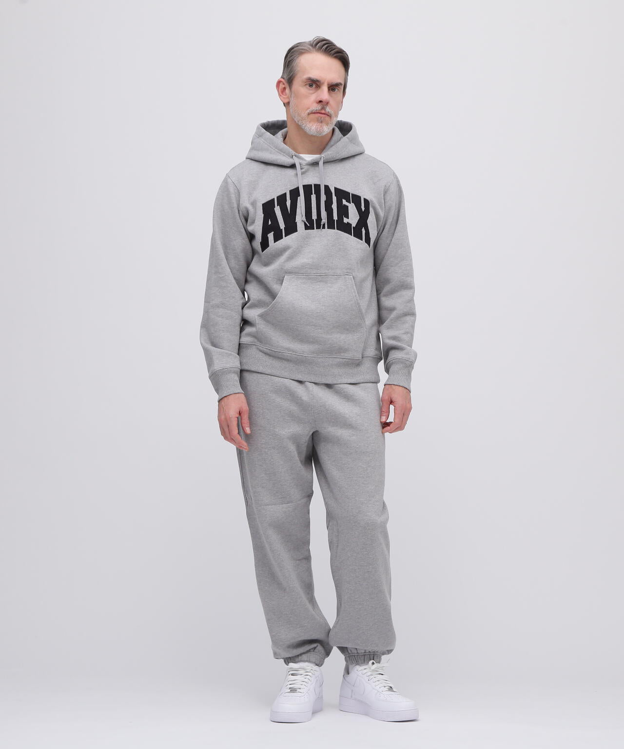 《DAILY/デイリー》PULLOVER SWEAT PARKA LOGO / プルオーバー スウェット パーカー ロゴ / AVIREX