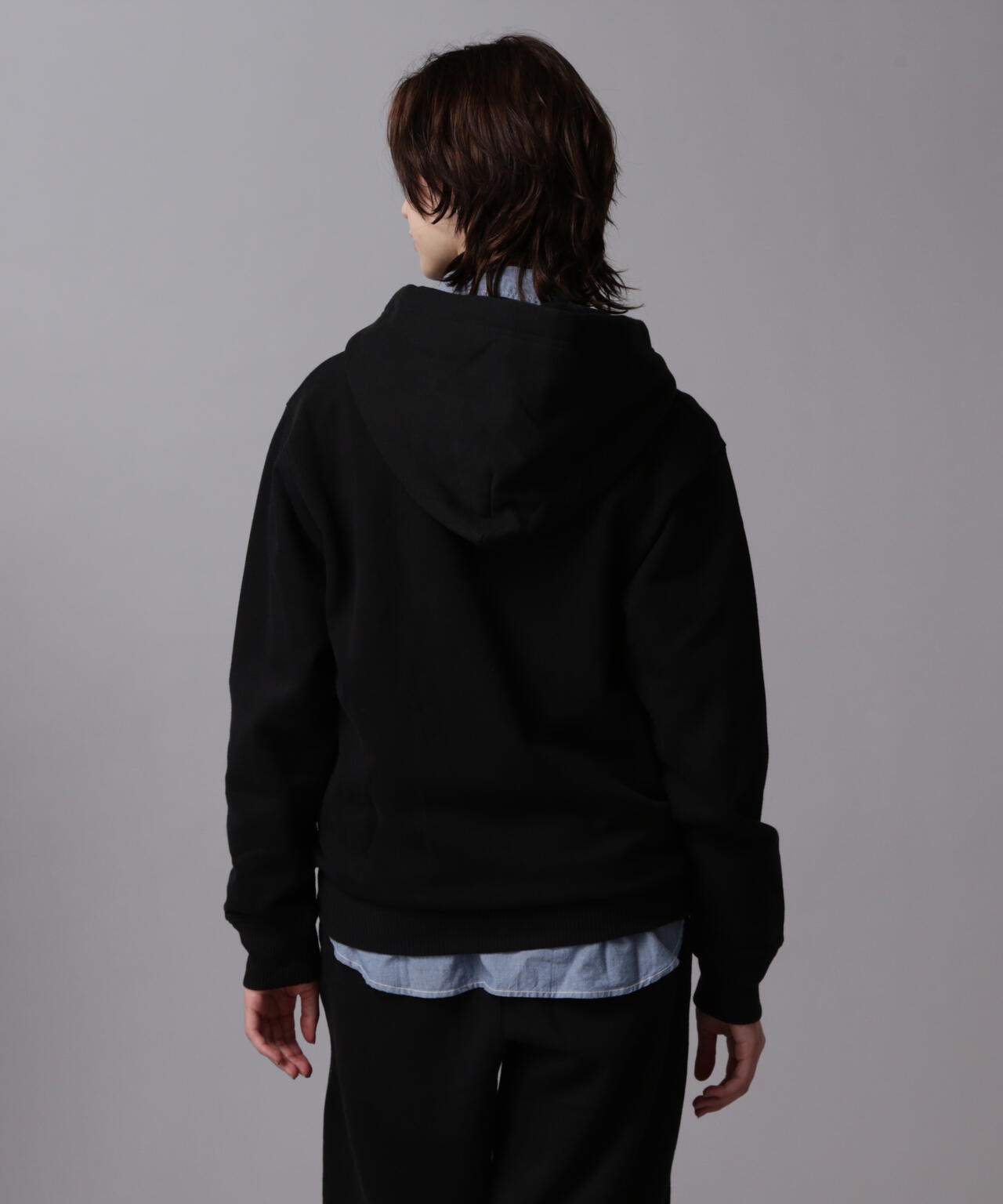 《DAILY/デイリー》ZIP UP SWEAT PARKA LOGO / ジップアップ スウェット パーカー ロゴ / AVIREX /