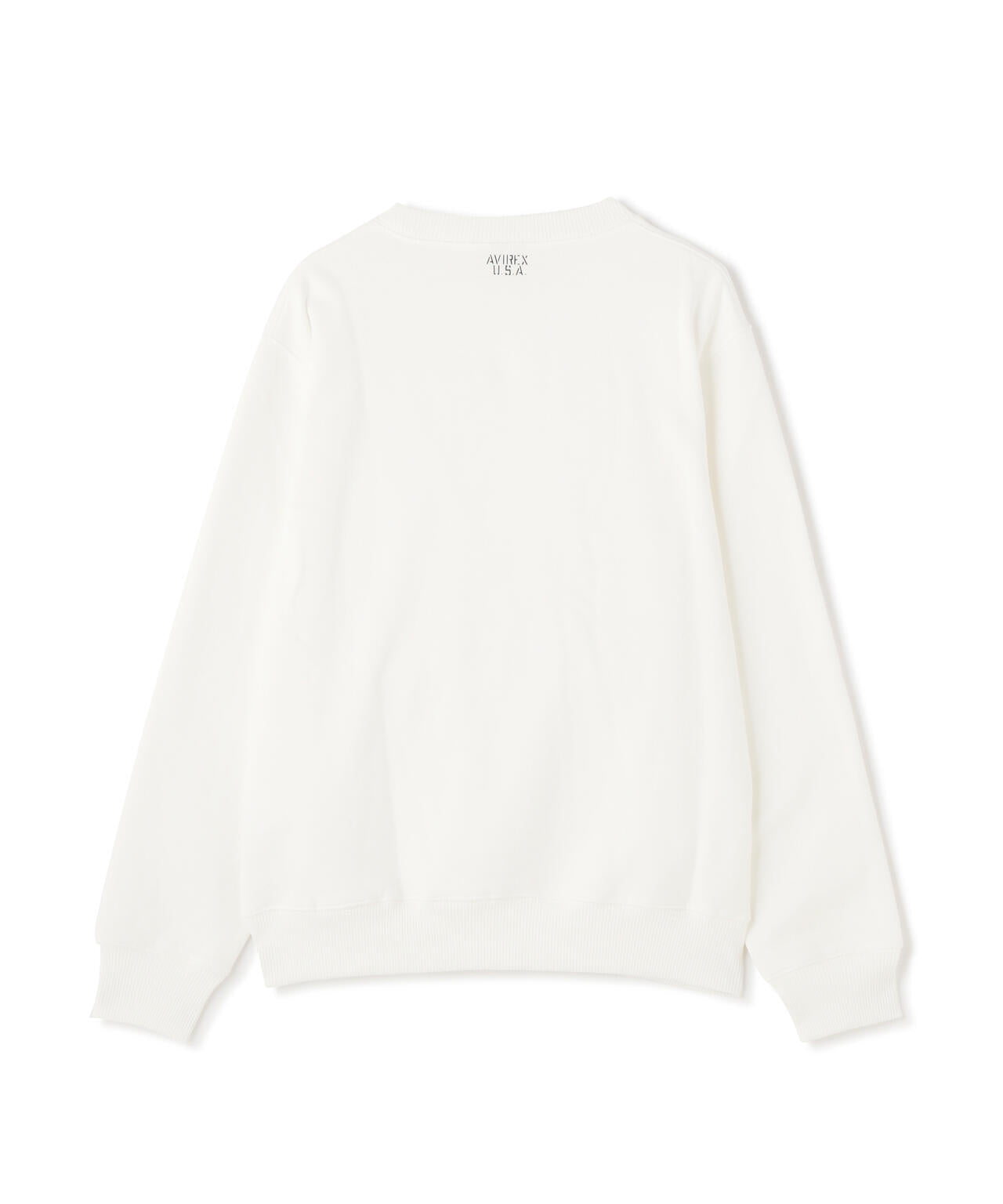 《DAILY/デイリー》CREW NECK L/S SWEAT / クルーネック ロングスリーブ スウェット / AVIREX / アヴィレ