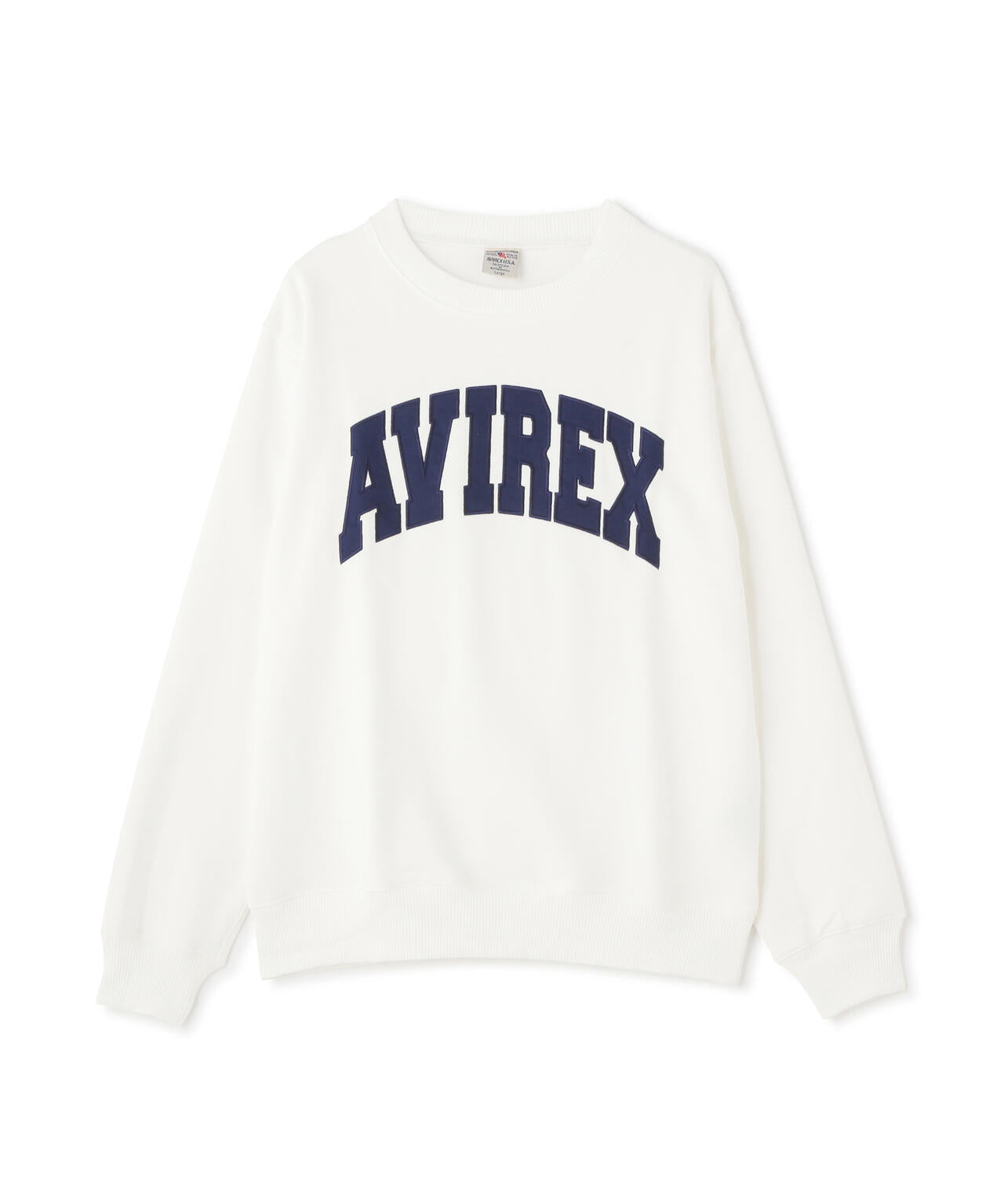 《DAILY/デイリー》CREW NECK L/S SWEAT LOGO / クルーネック ロングスリーブ スウェット / AVIREX /