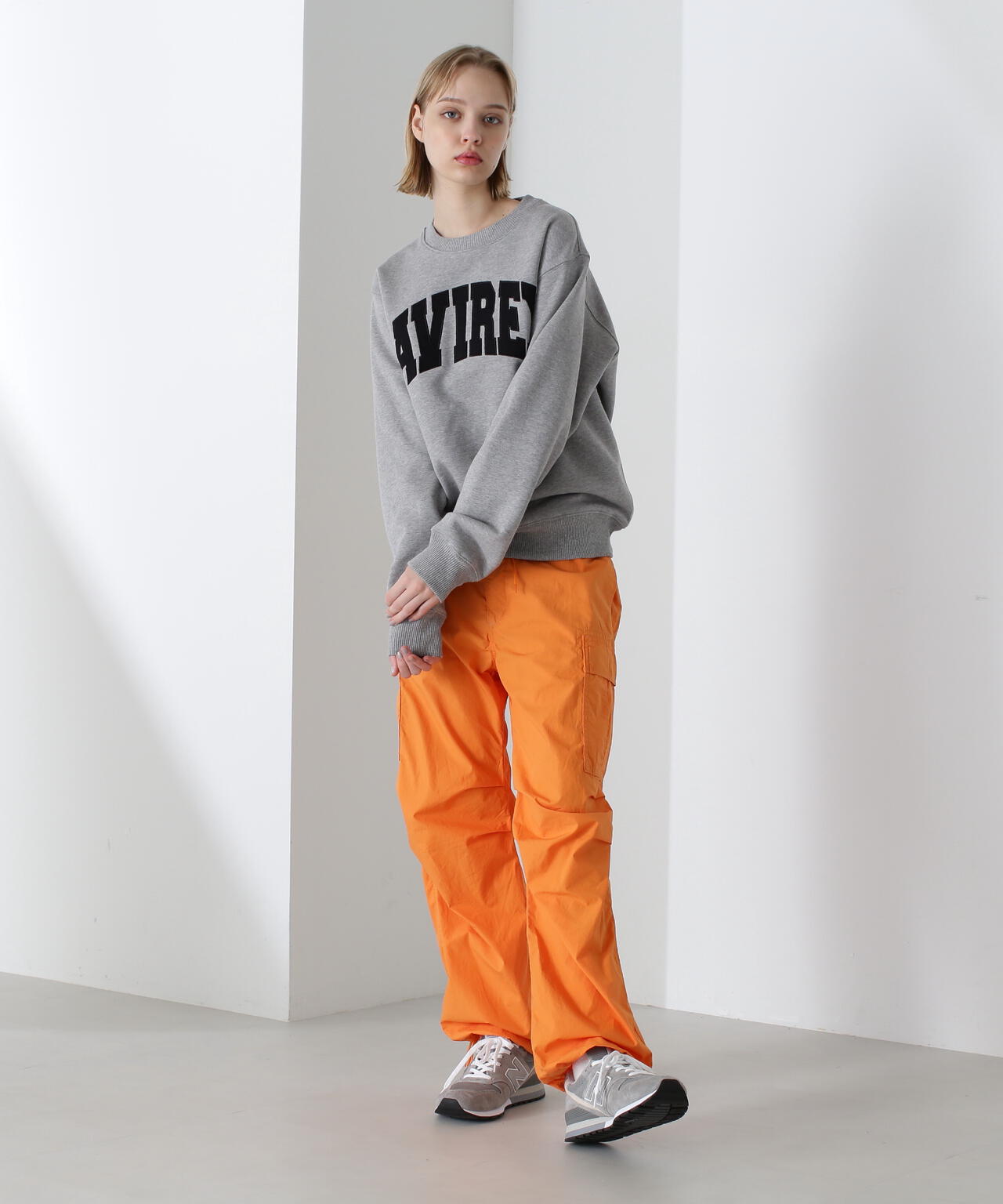 《DAILY/デイリー》CREW NECK L/S SWEAT LOGO / クルーネック ロングスリーブ スウェット / AVIREX /