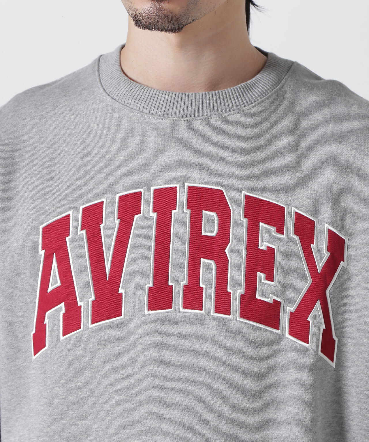 《WEB&DEPOT限定》DAILY EX LOGO CREW NECK SWEAT