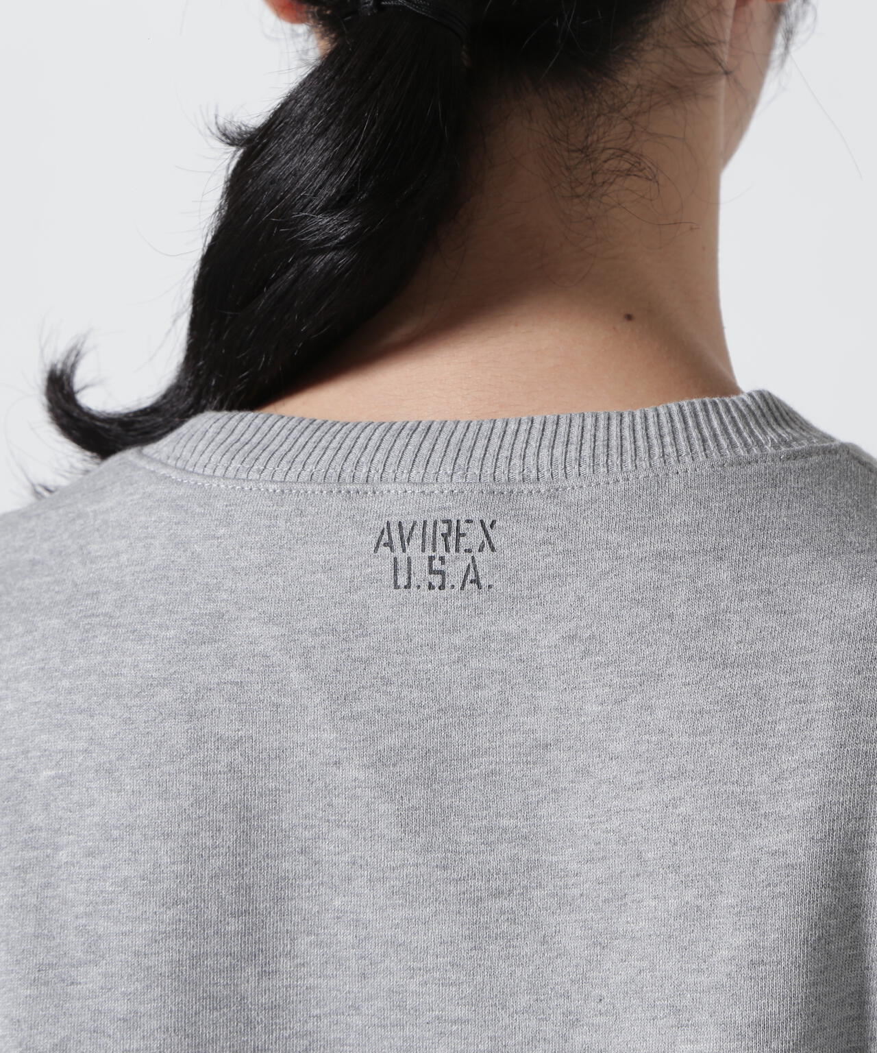 《WEB&DEPOT限定》DAILY EX LOGO CREW NECK SWEAT