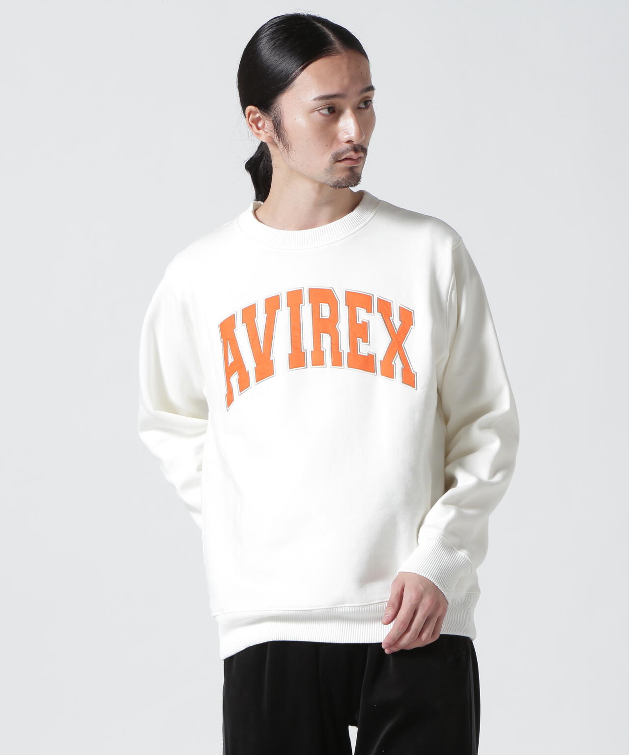《WEB&DEPOT限定》DAILY EX LOGO CREW NECK SWEAT