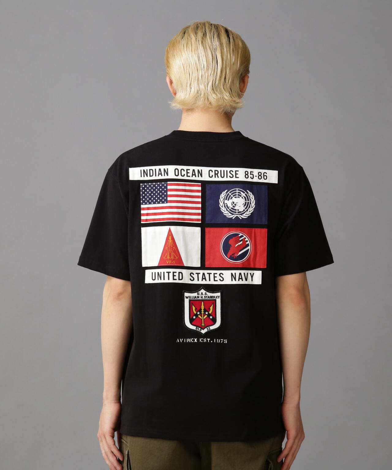 TOP GUN SHEETING PATCH T-SHIRT / トップガン シーチング パッチ Tシャツ