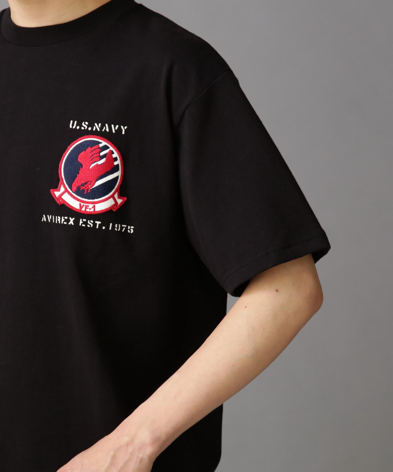 TOP GUN SHEETING PATCH T-SHIRT / トップガン シーチング パッチ Tシャツ