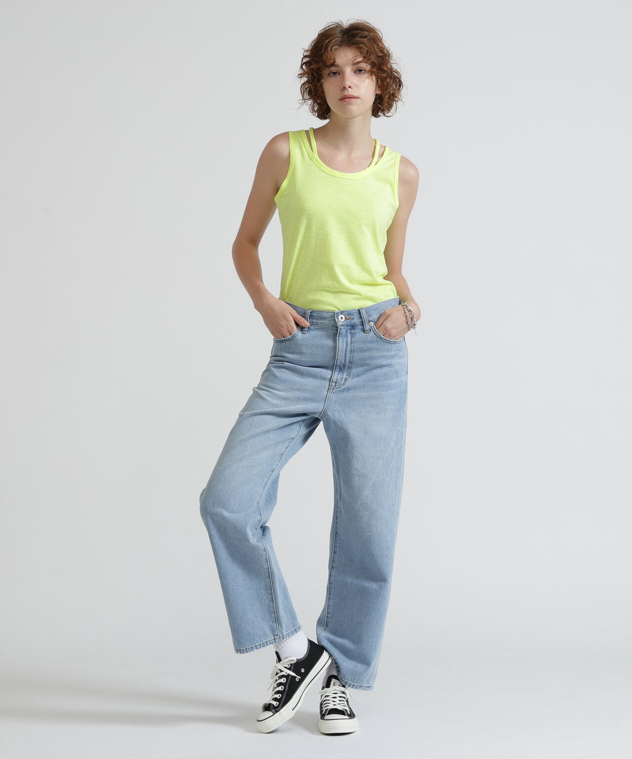 ブレード タンクトップ/BRAID TANK TOP
