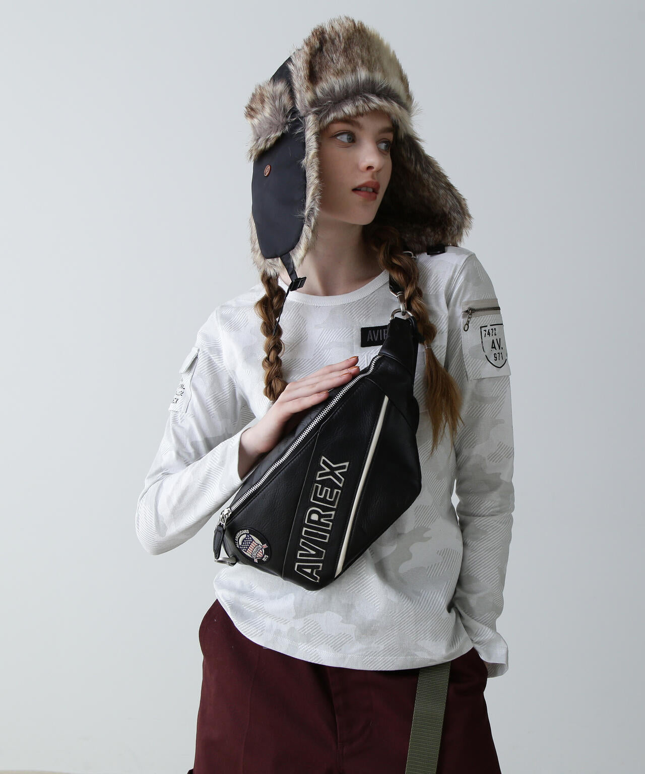《直営店限定》VARSITY DESIGN BULTO BODY BAG / バーシティ デザイン ブルト ボディバッグ