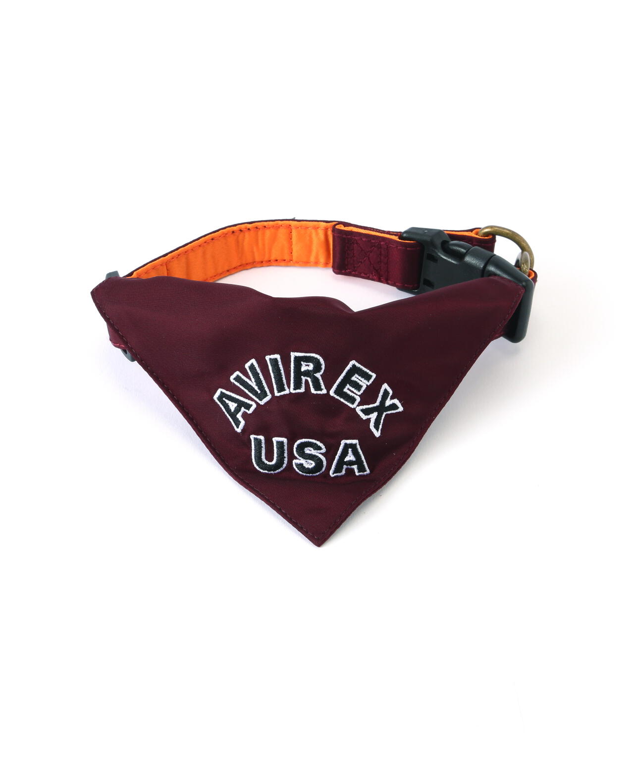 《DOG WEAR》ＭＡ－１スカーフ付きカラー　Ｌ