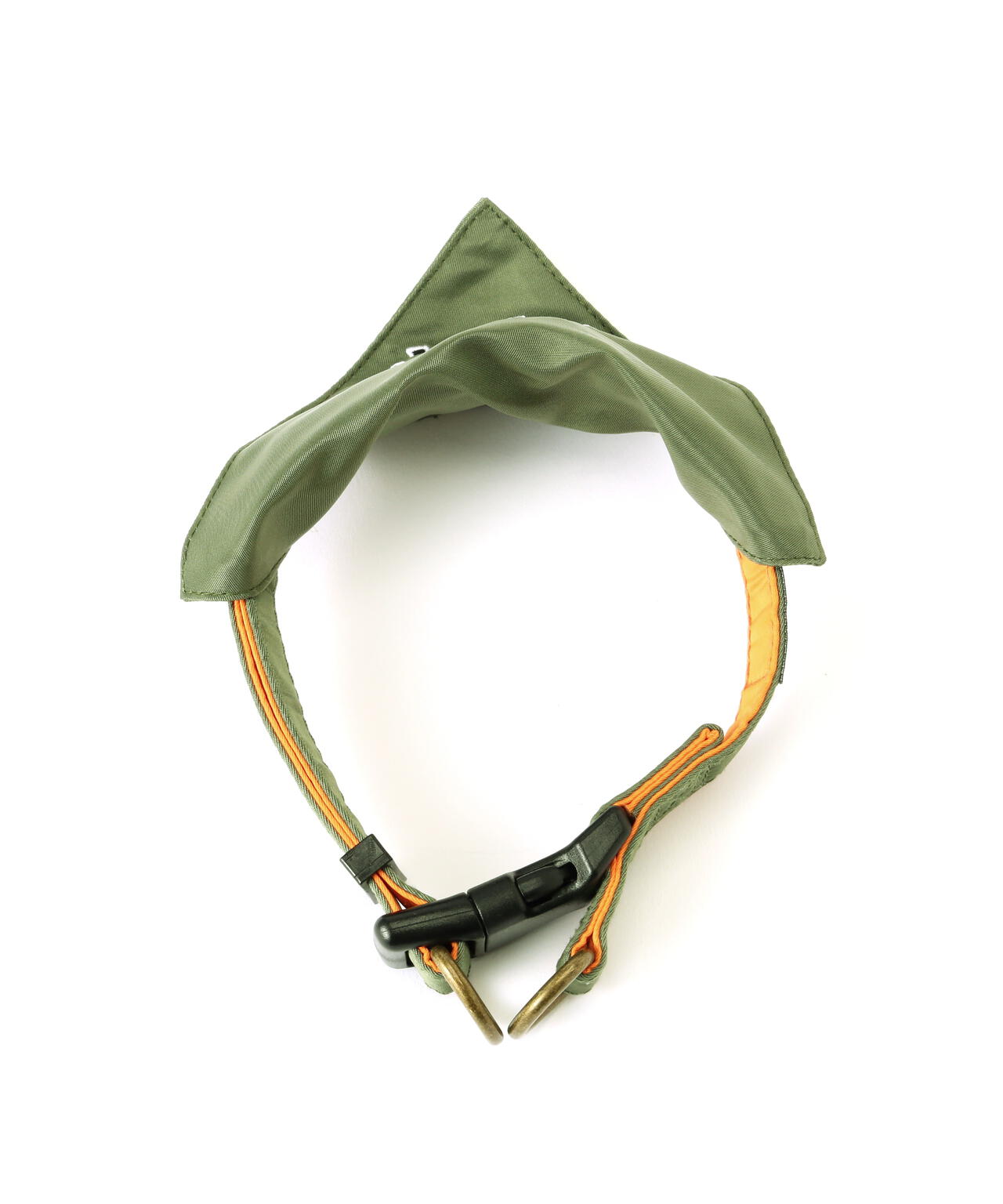 《DOG WEAR》ＭＡ－１スカーフ付きカラー　Ｌ