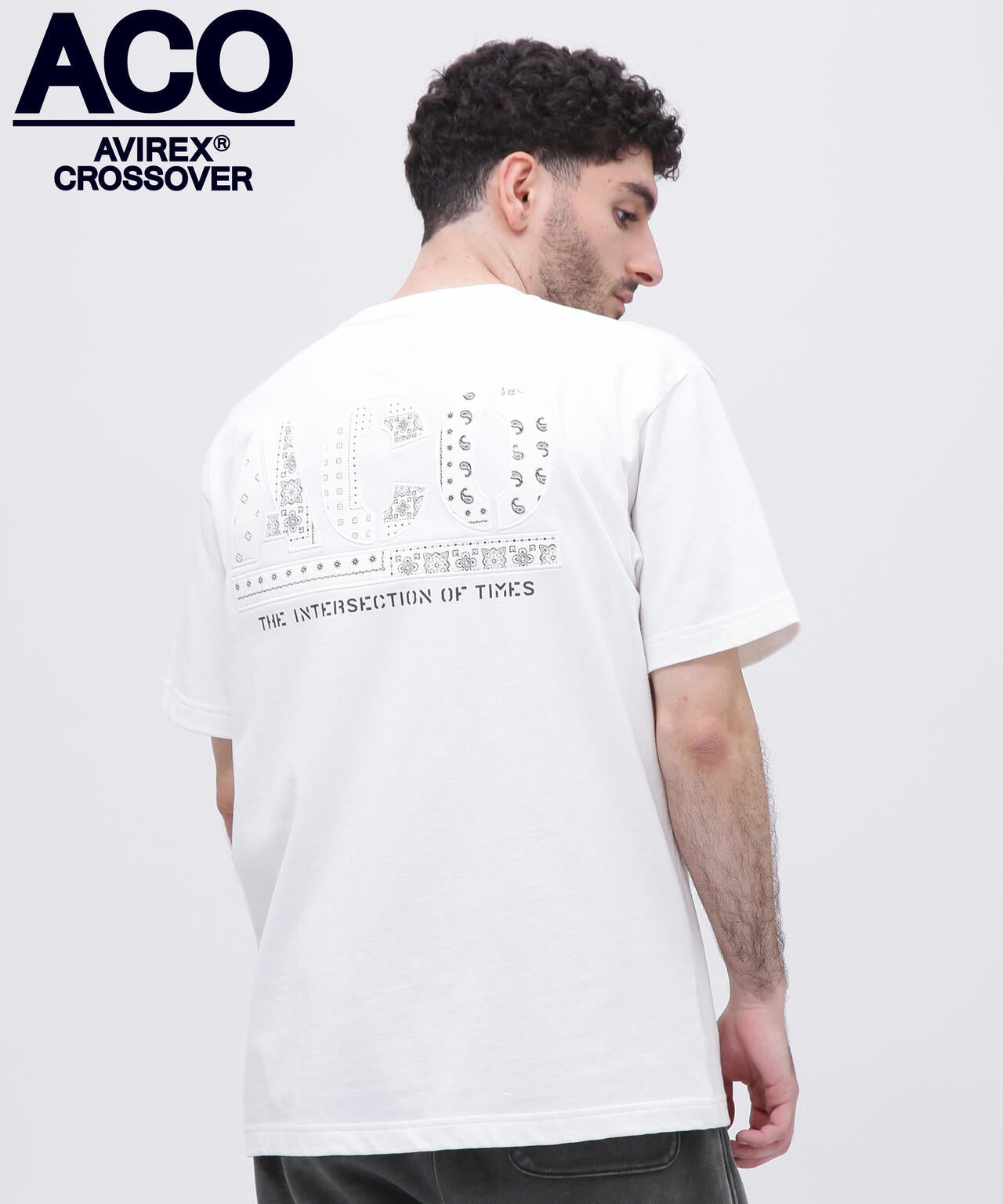 《CROSSOVER》DENIM POCKET T-SHIRT / クロスオーバー デニム ポケット Tシャツ  / AVIREX