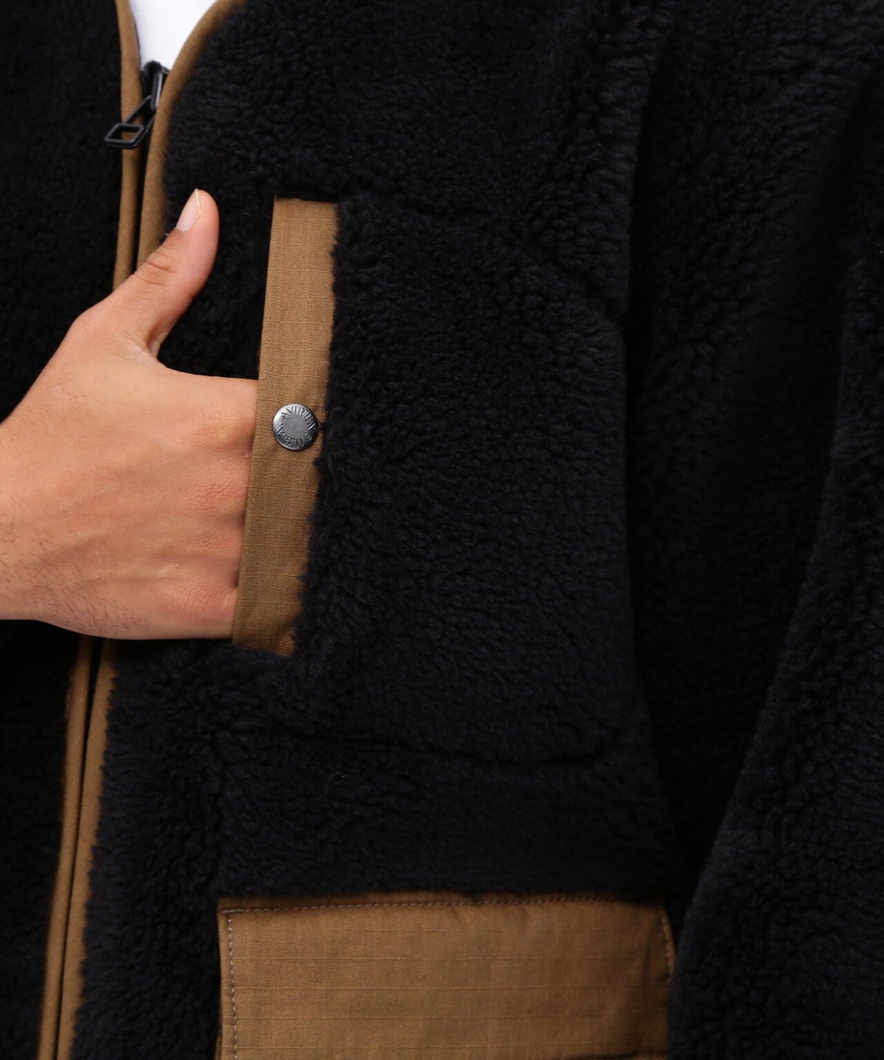 《WEB&DEPOT限定》BOA CARDIGAN ’24 / ボア カーディガン / AVIREX / アヴィレックス