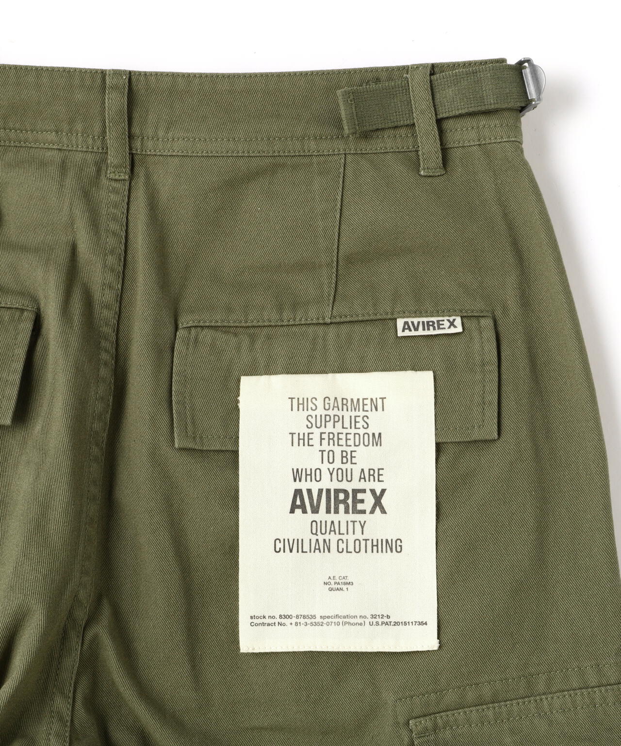 《直営店限定》COTTON CARGO PANTS/コットンカーゴパンツ
