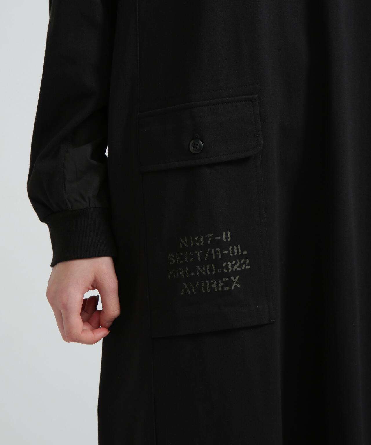 DIFFERENT FABRICS FATIGUE DRESS/ディファレントファブリックファティー