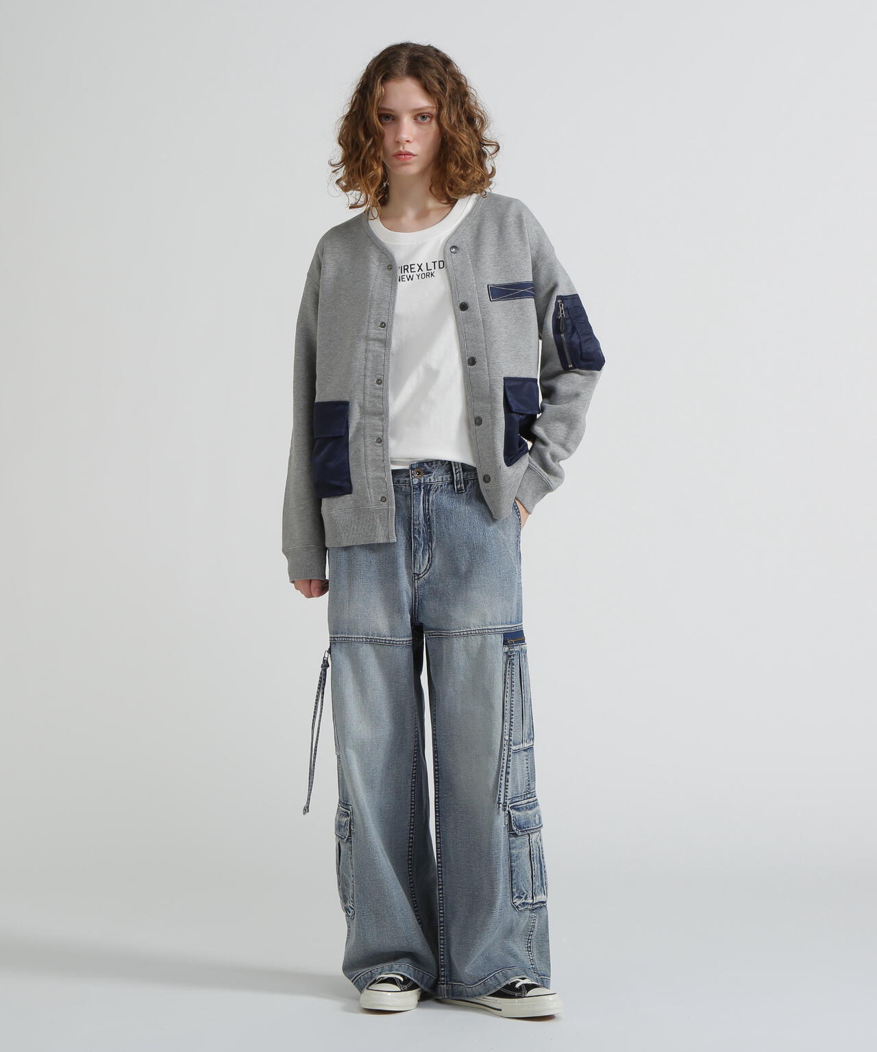 《WEB&DEPOT限定》TACTICAL CARDIGAN / タクティカル カーディガン / AVIREX / アヴィレックス