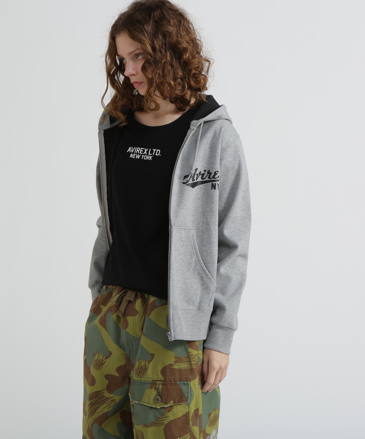 《WEB&DEPOT限定》BONDING ZIP PARKA/ボンディングジップパーカー