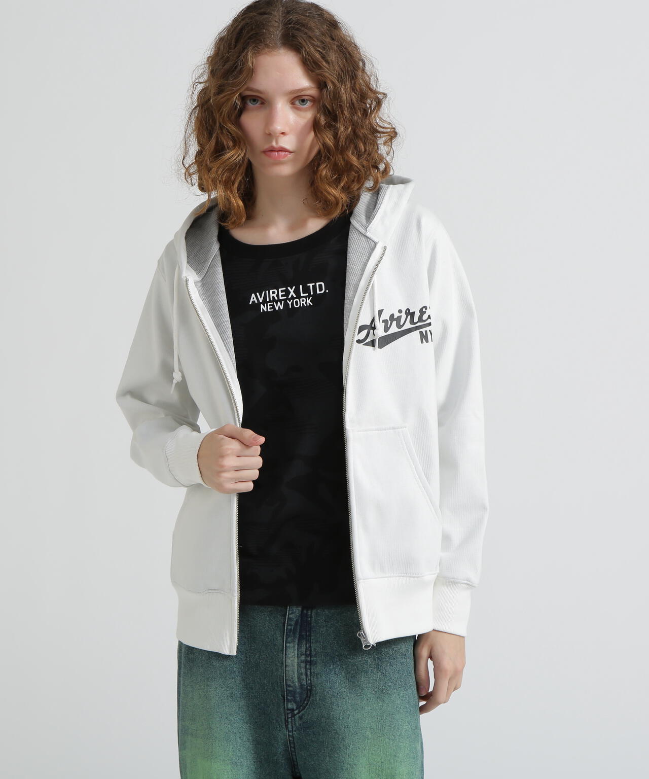 《WEB&DEPOT限定》BONDING ZIP PARKA/ボンディングジップパーカー