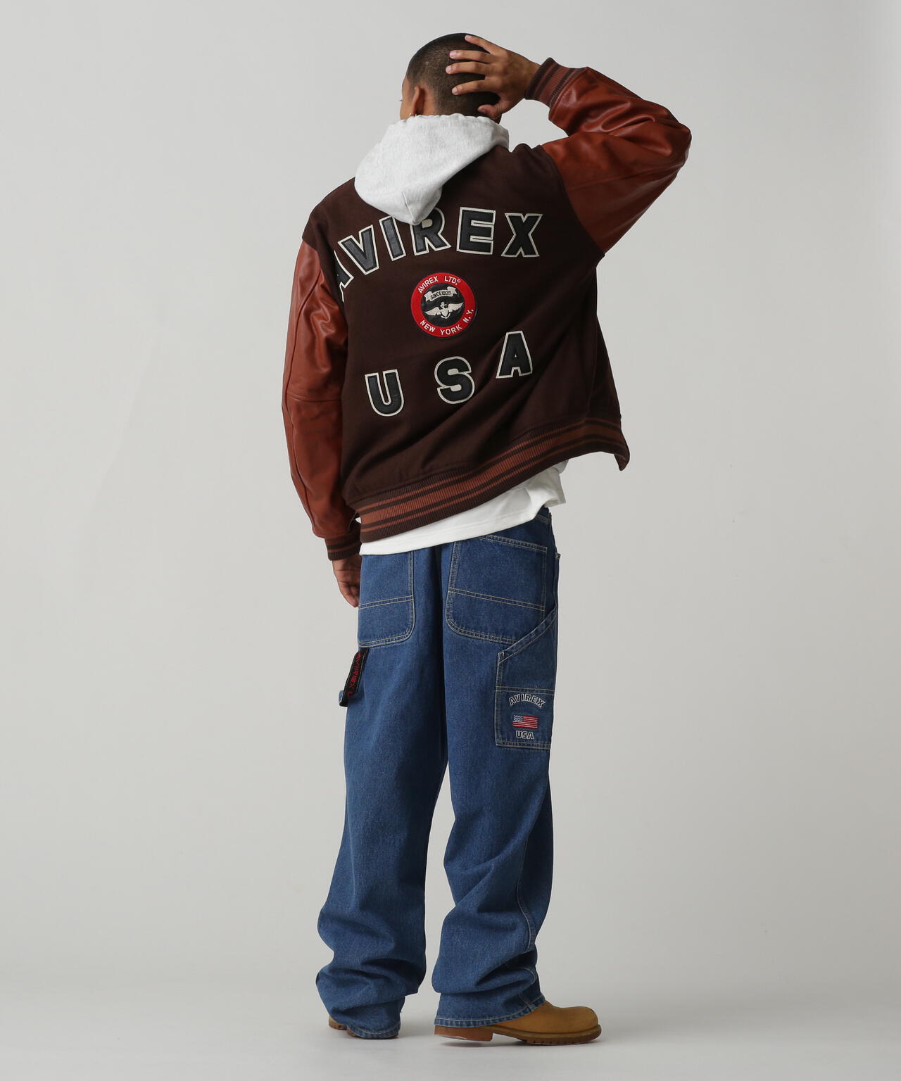 SUGNATUR VARSITY JACKET / シグネチャー バーシティ ジャケット / AVIREX / アヴィレックス
