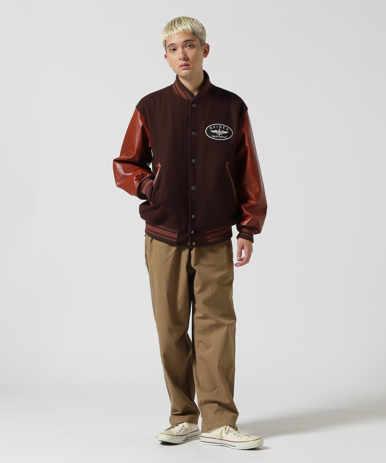 SUGNATUR VARSITY JACKET / シグネチャー バーシティ ジャケット / AVIREX / アヴィレックス