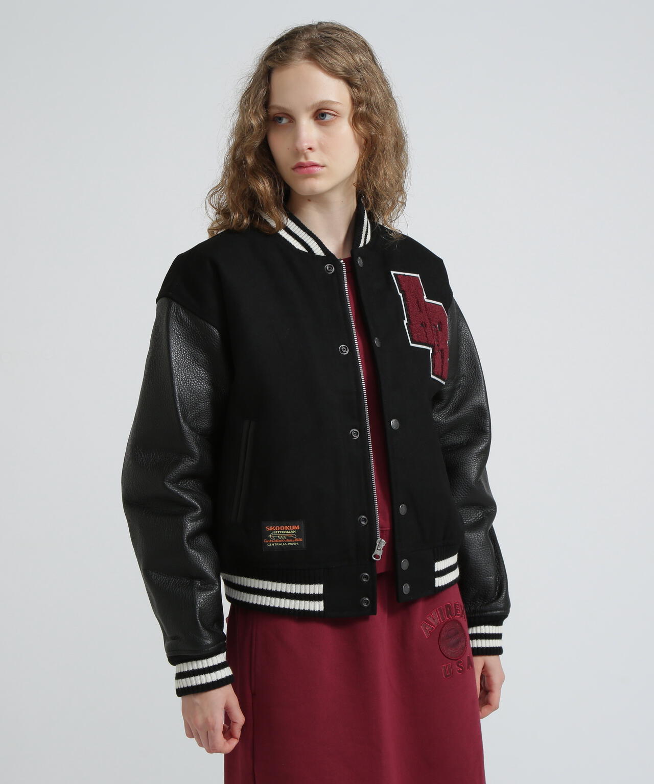 《WEB&DEPOT限定》SKOOKUM VARSITY JACKET/スクーカム ヴァーシティ ジャケット