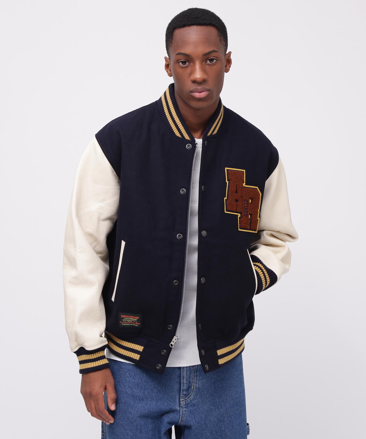 《WEB&DEPOT限定》SKOOKUM VARSITY JACKET/スクーカム ヴァーシティ ジャケット