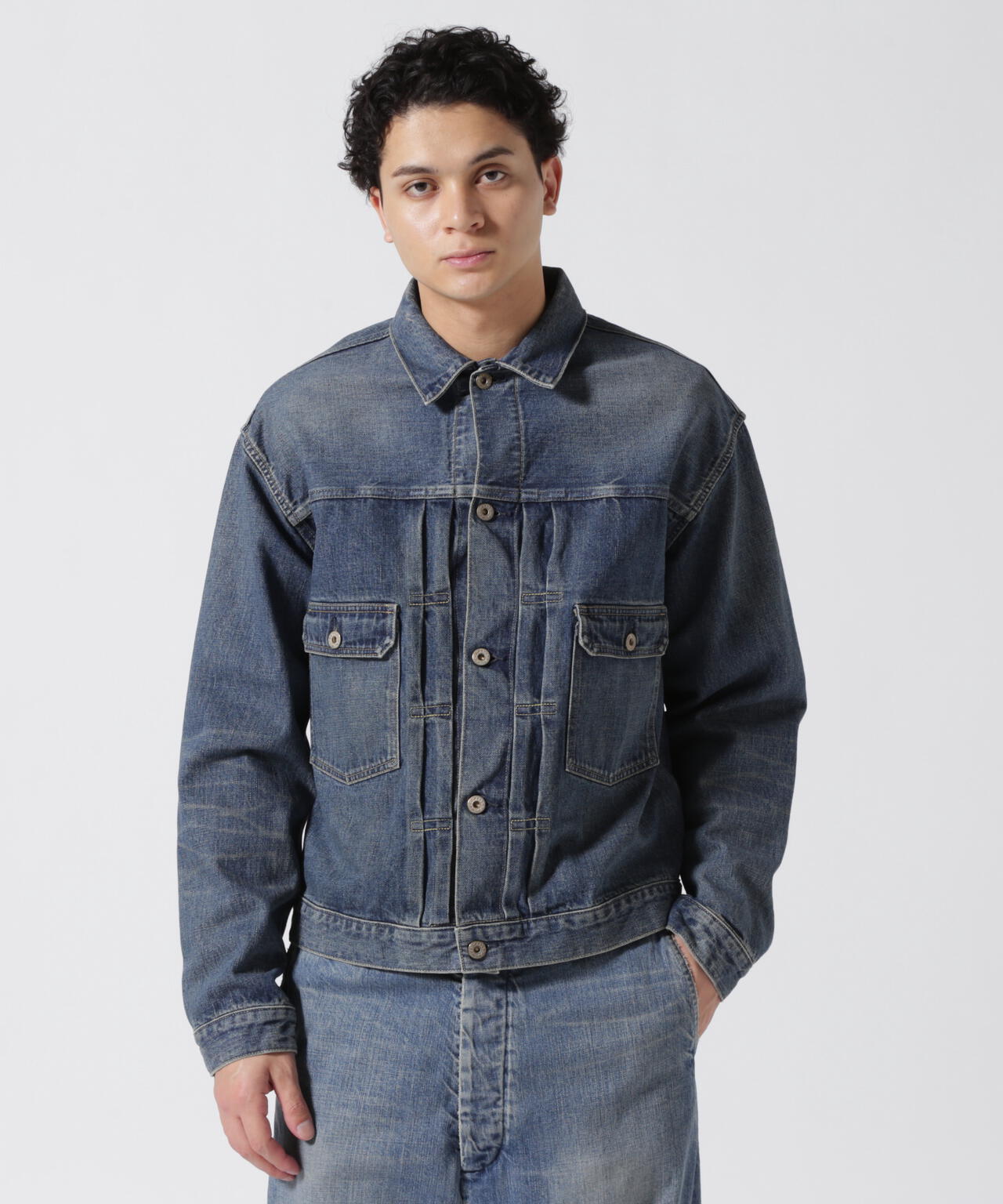 《TFQP》DENIM JKT USED WASH / デニムジャケット ユーズドウォッシュ / AVIREX / アヴィレックス
